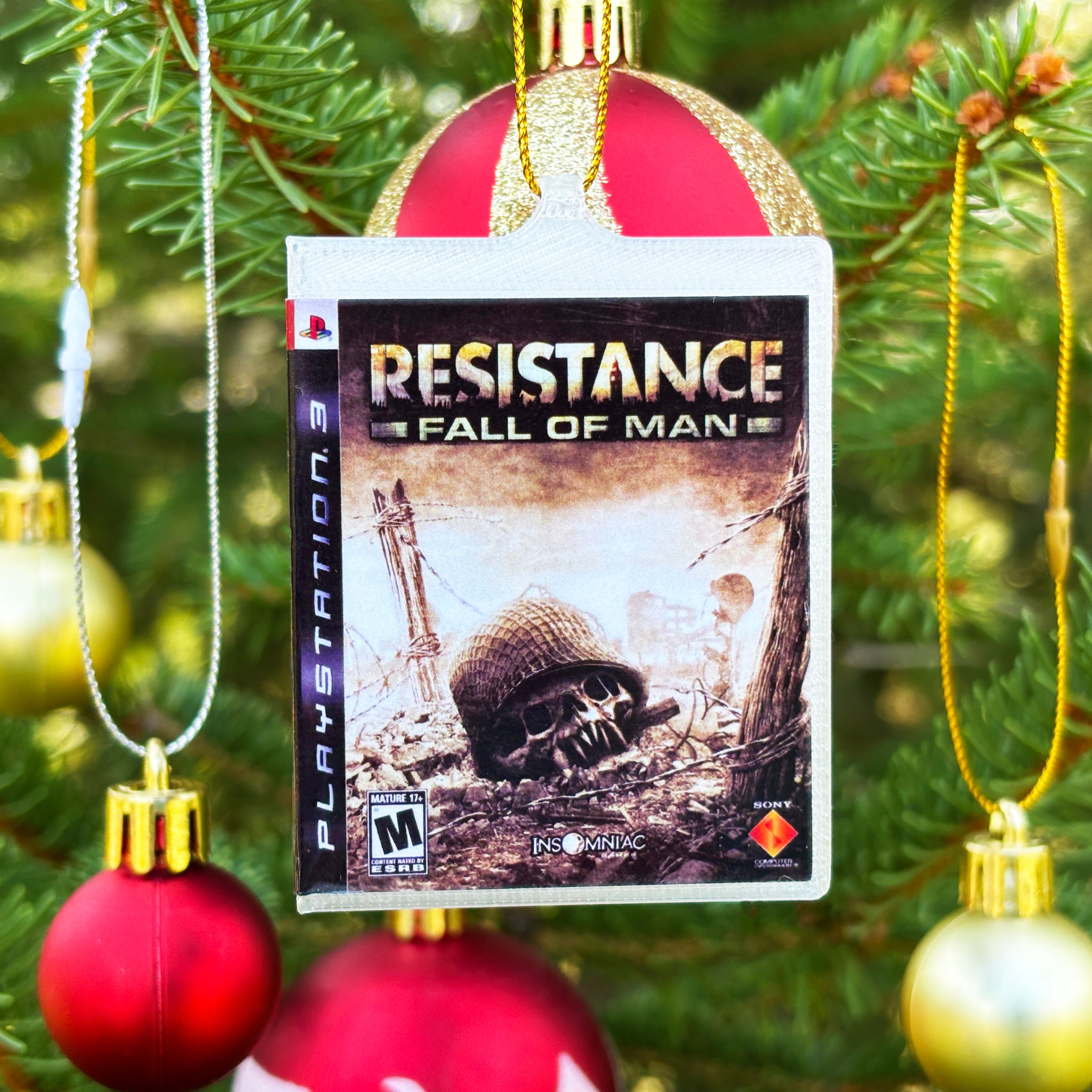 PS3 Christmas Ornaments