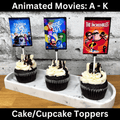 Animated Movies A-K Toppers (Medium)