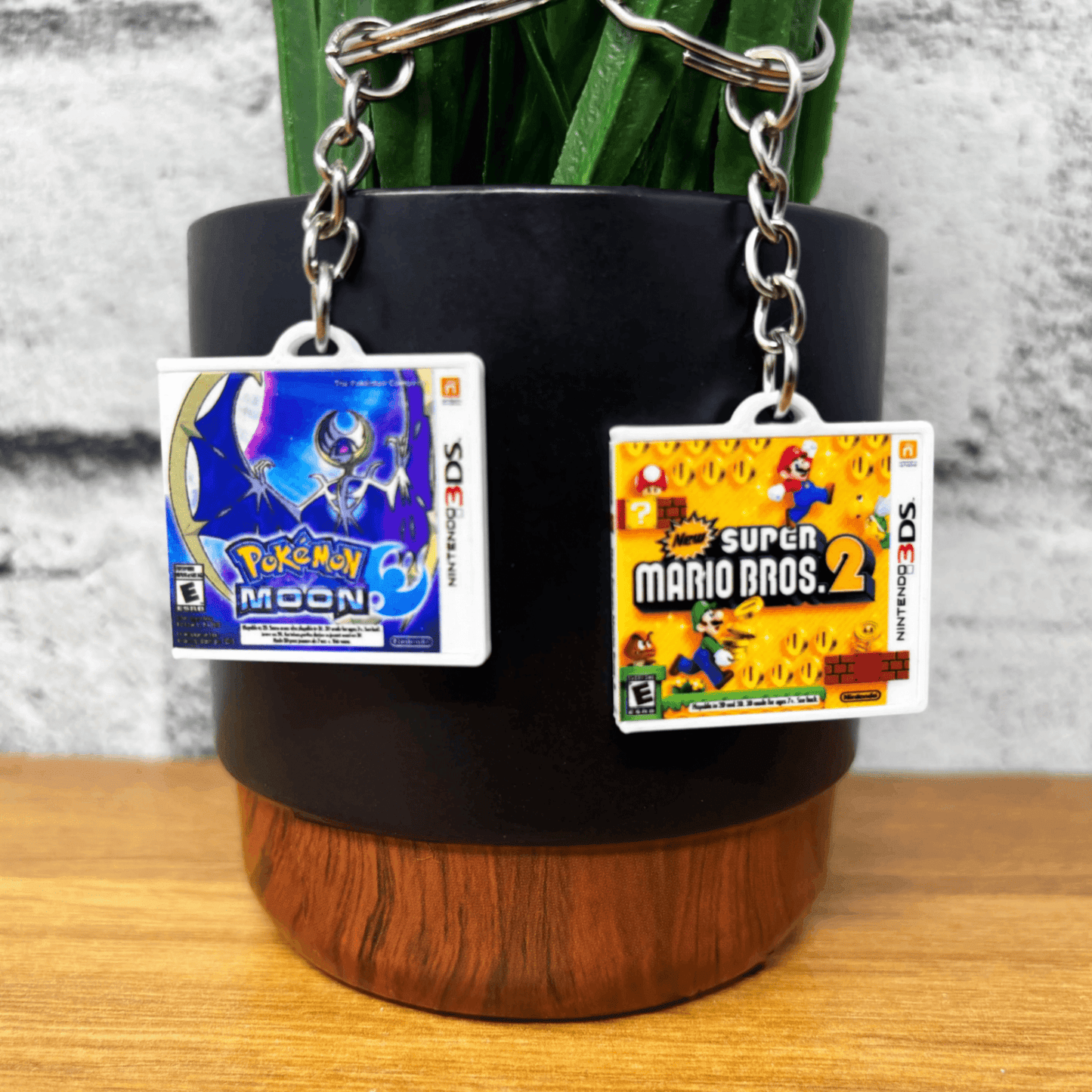 3DS Game Case Keychains - BitsyLabs