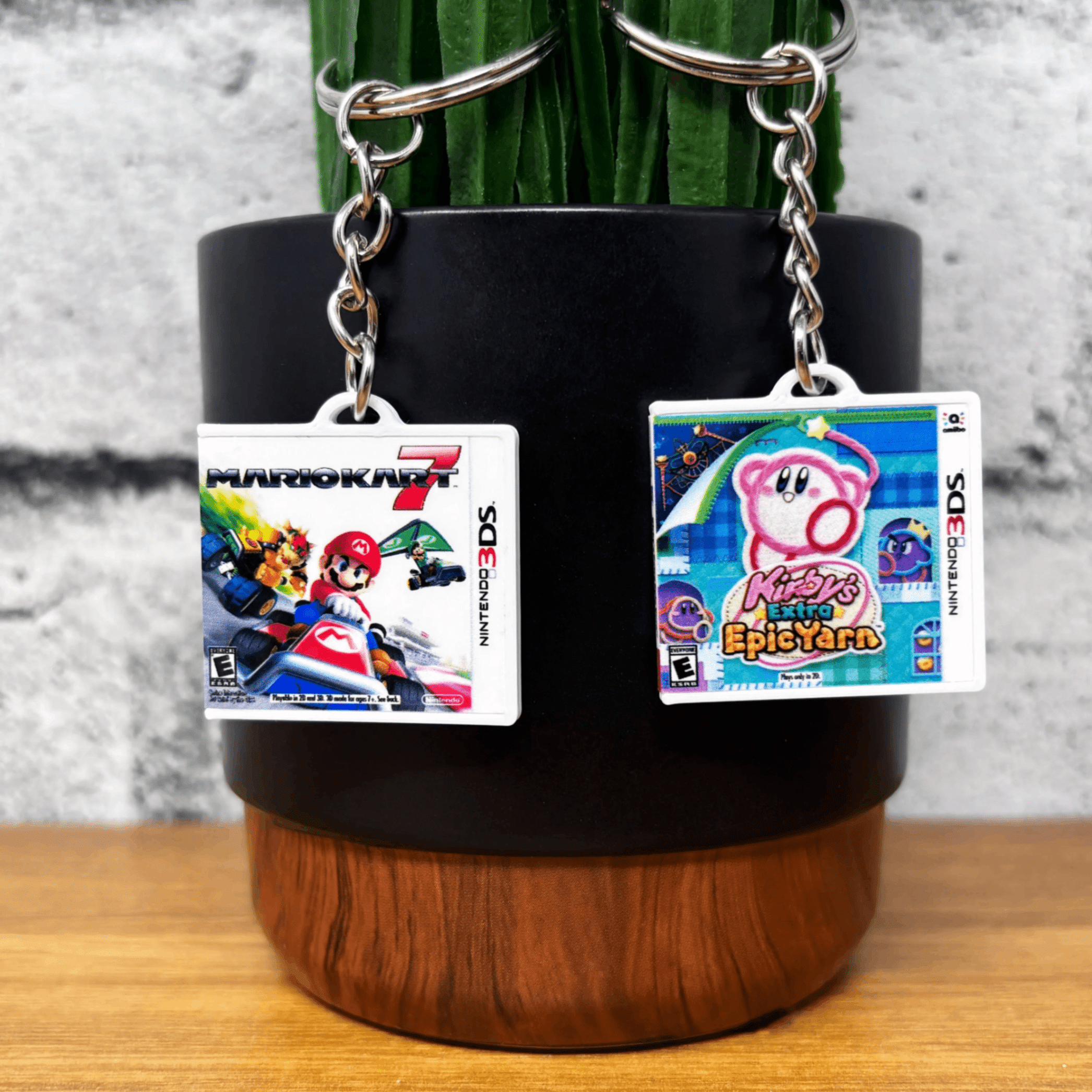 3DS Game Case Keychains - BitsyLabs