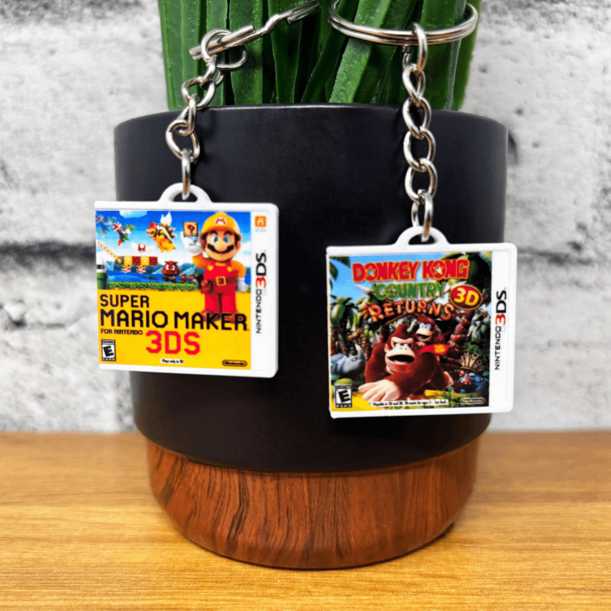 3DS Game Case Keychains - BitsyLabs