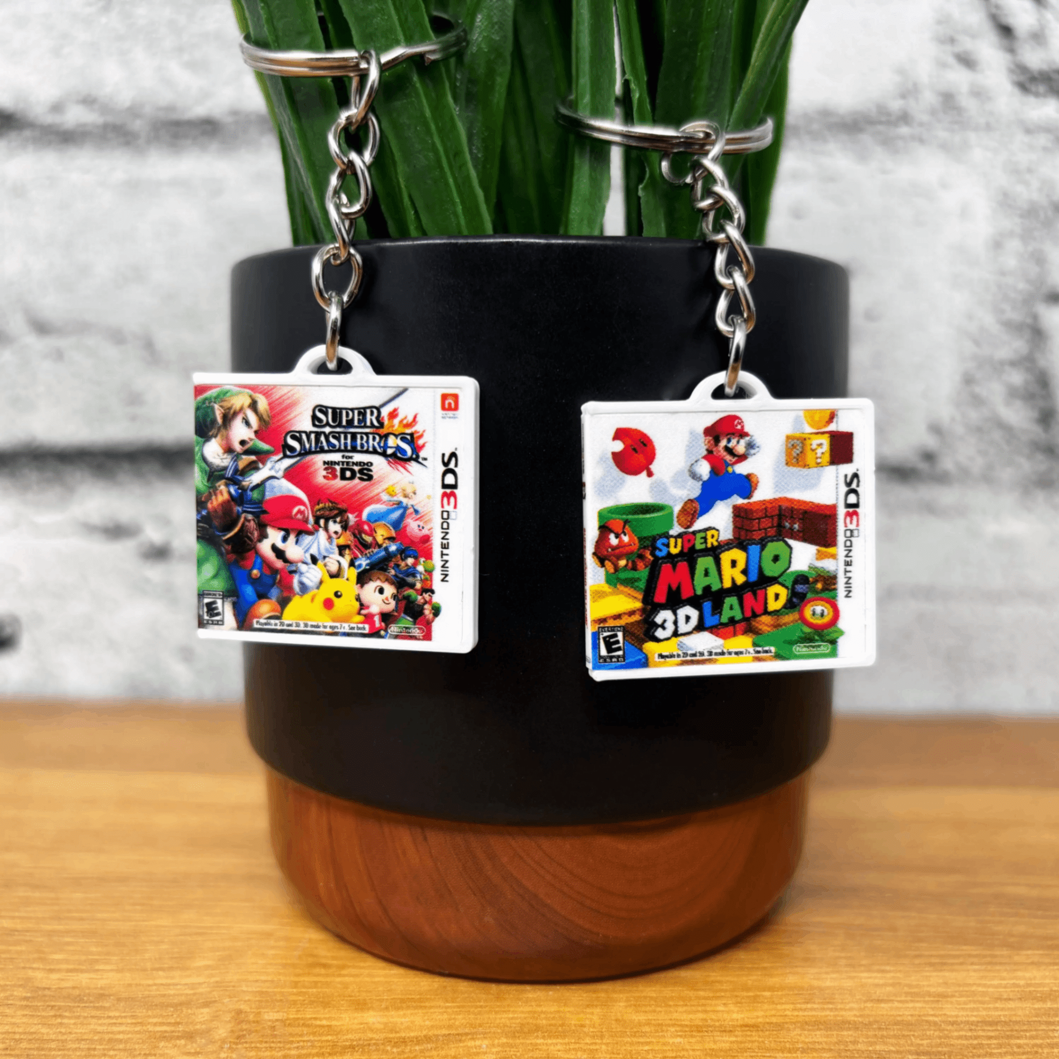 3DS Game Case Keychains - BitsyLabs