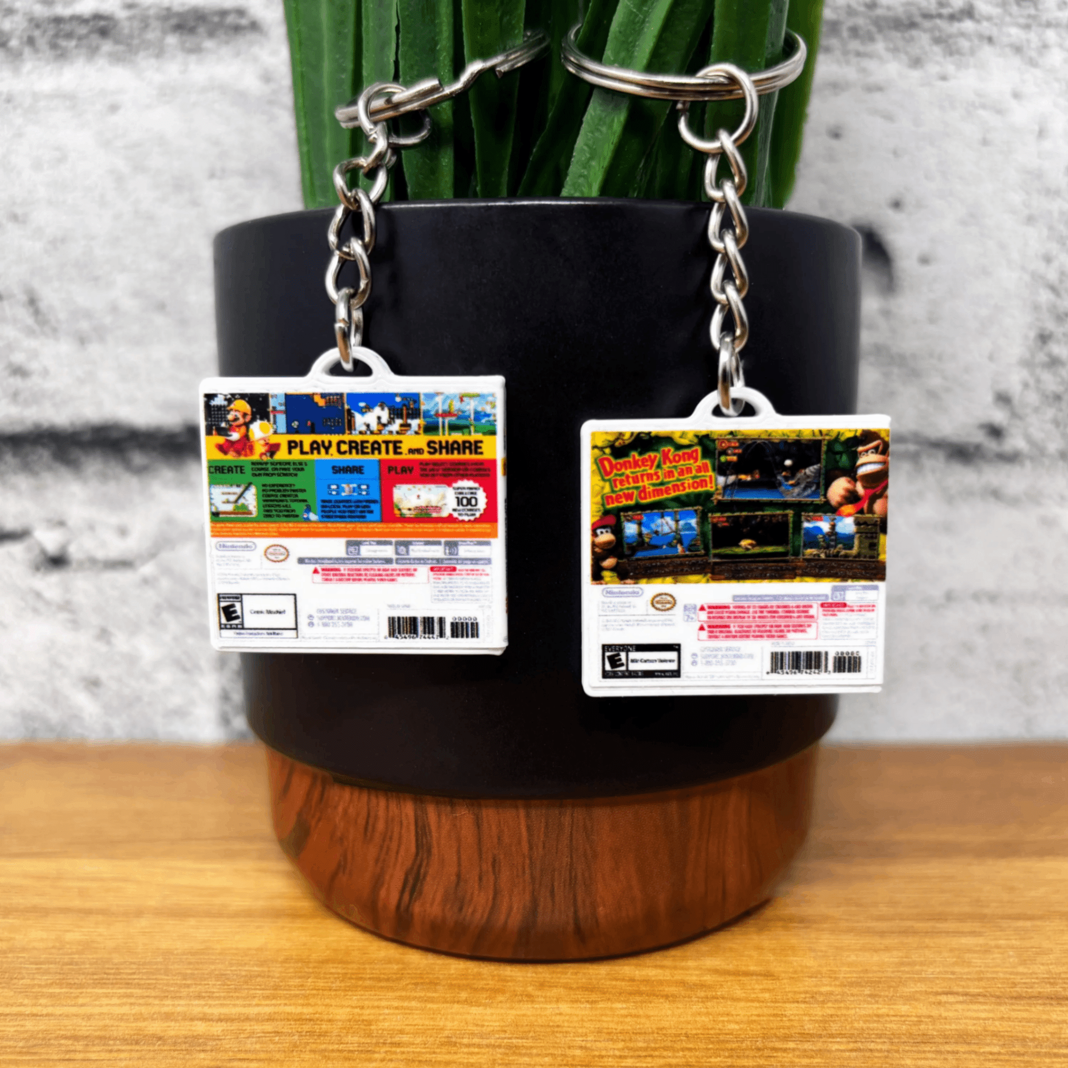 3DS Game Case Keychains - BitsyLabs