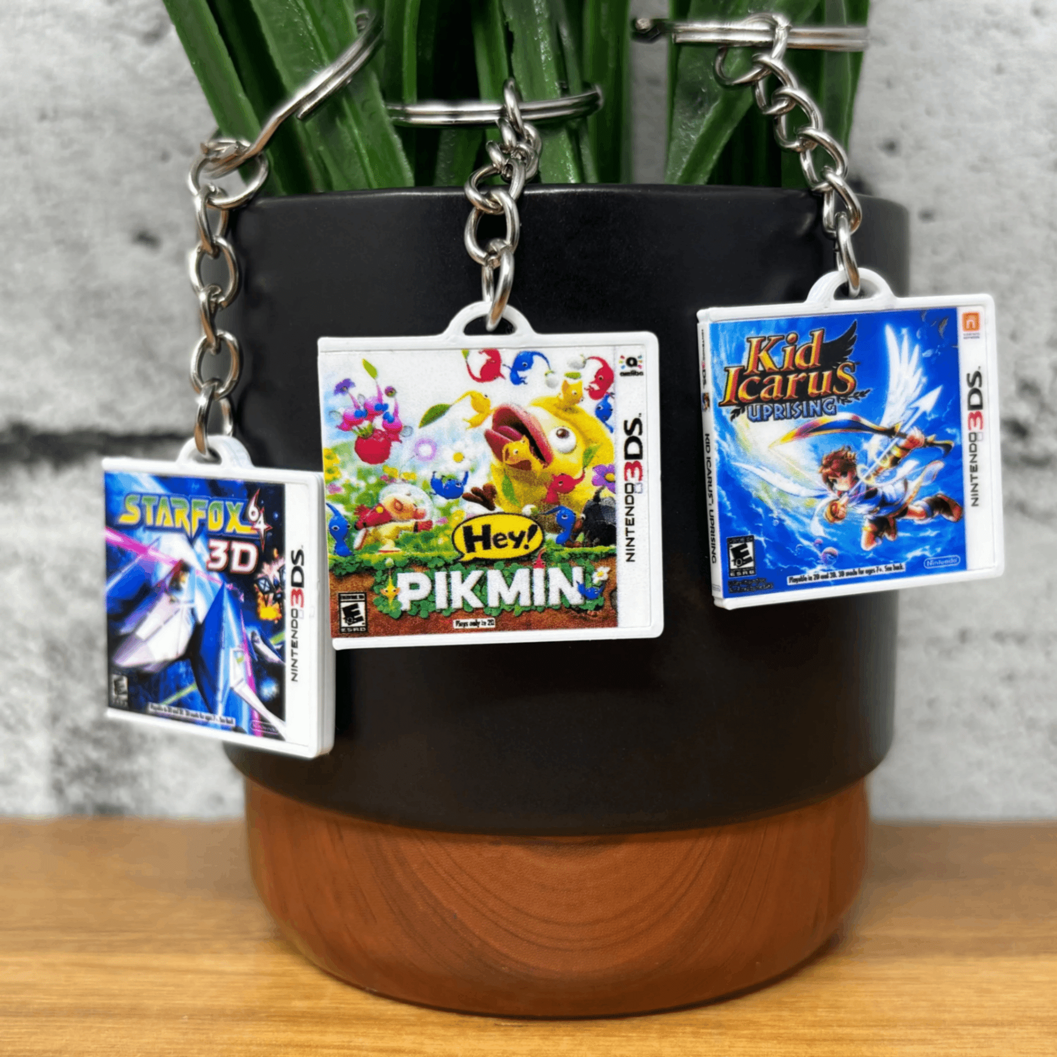 3DS Game Case Keychains - BitsyLabs