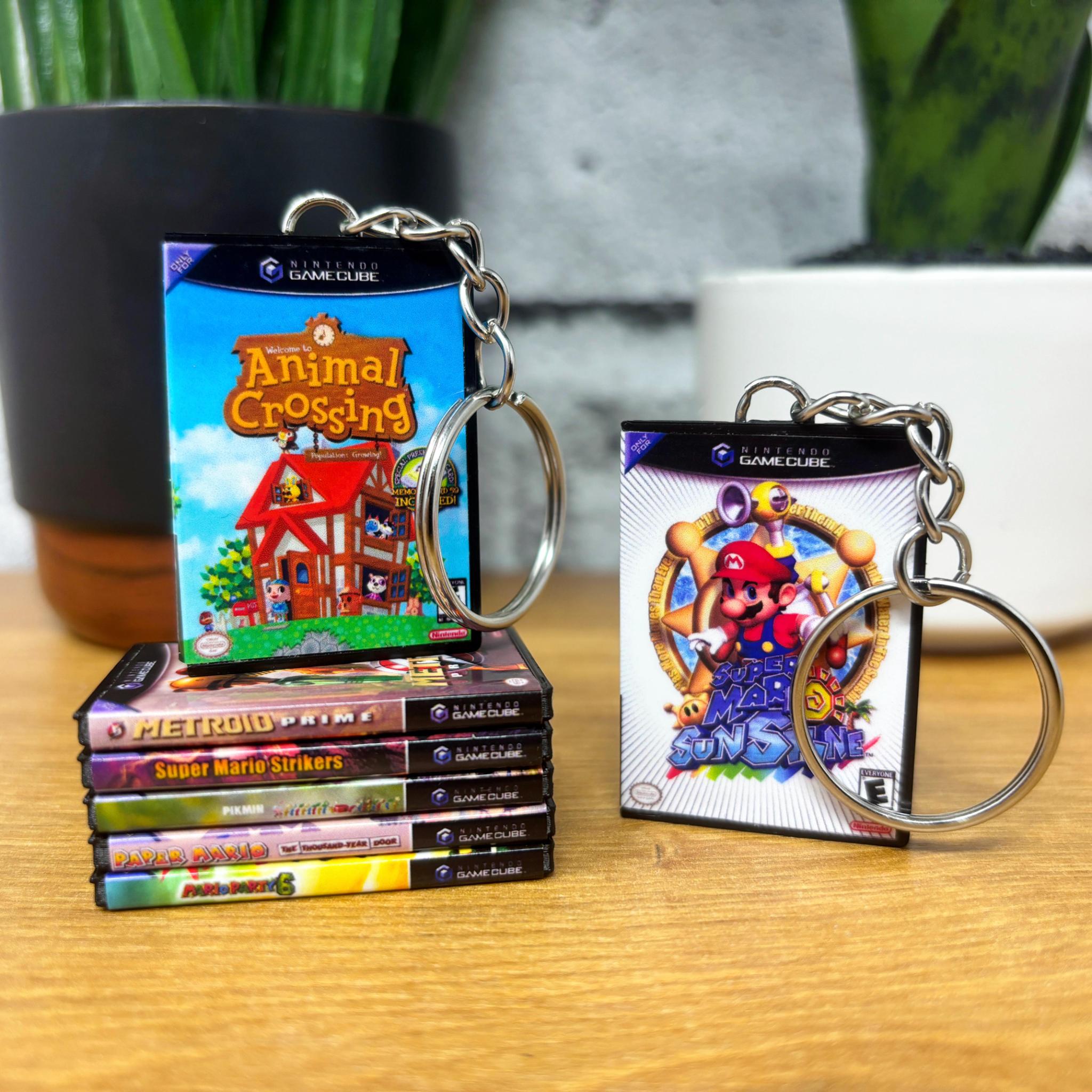 Game Case Keychain Mini Nintendo Gamecube Game Case Keychains – BitsyLabs