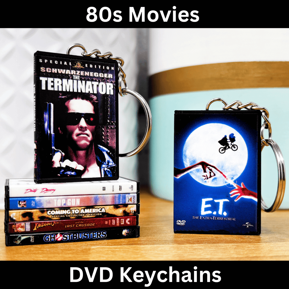 80s Movies Keychains - BitsyLabs