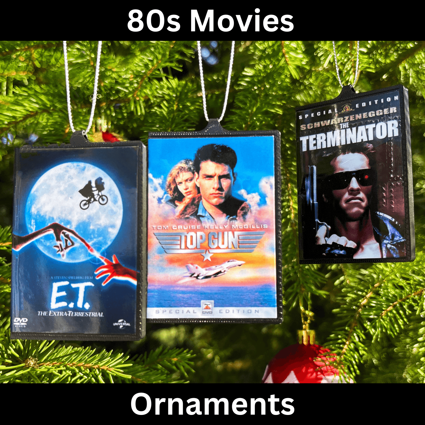 80s Movies Ornaments - BitsyLabs