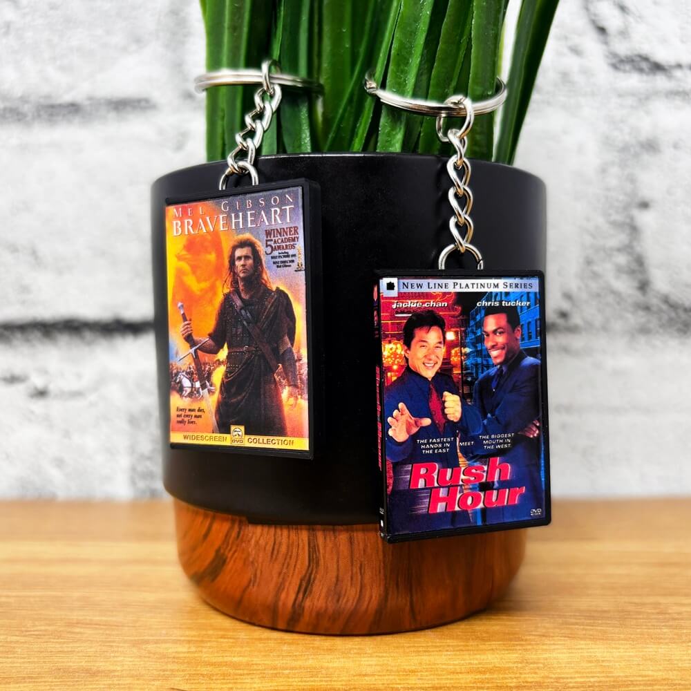 90s Movies Keychains - BitsyLabs
