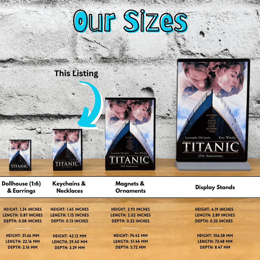 90s Movies Keychains - BitsyLabs