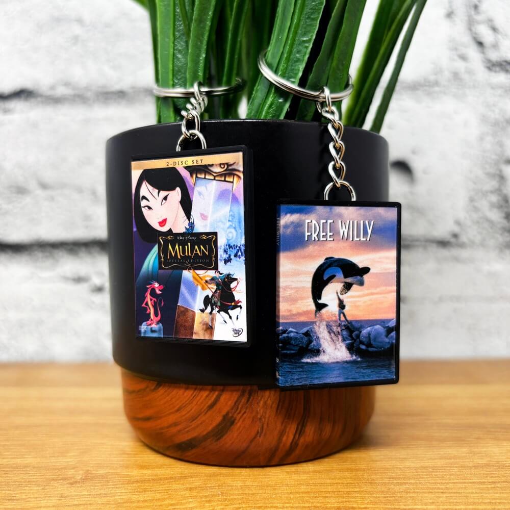 90s Movies Keychains - BitsyLabs