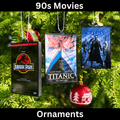 90s Movies Ornaments - BitsyLabs