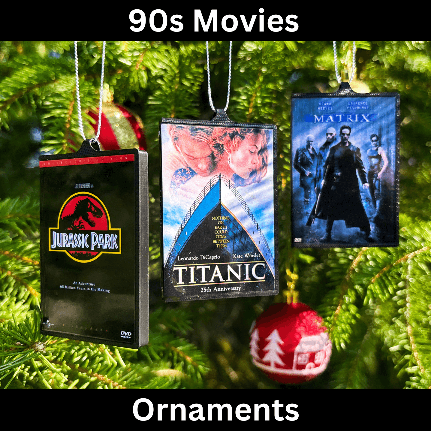 90s Movies Ornaments - BitsyLabs