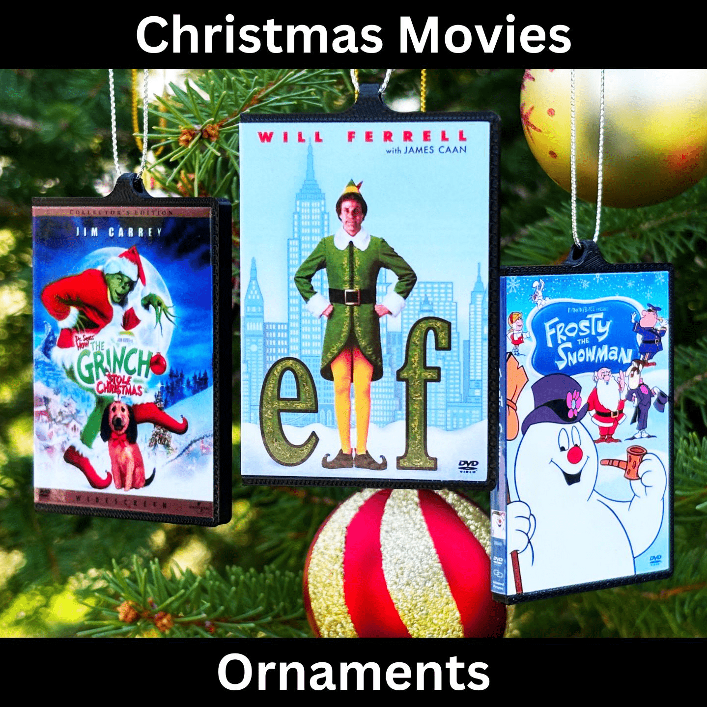 Christmas Movie Ornaments - BitsyLabs