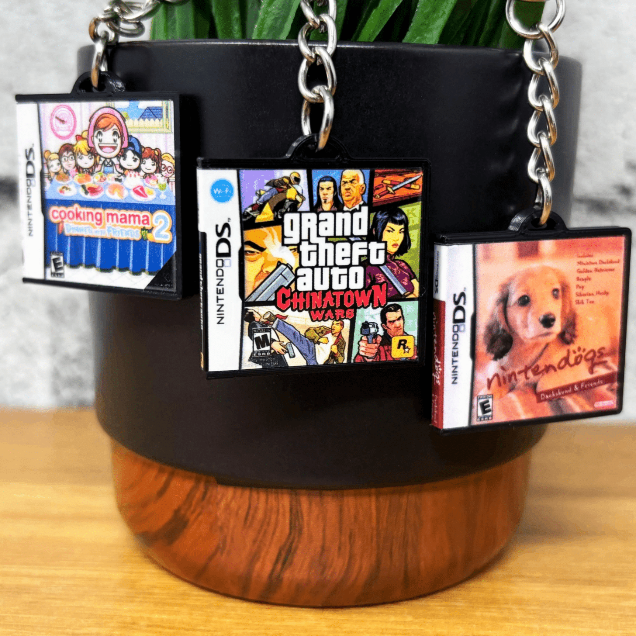 DS Game Case Keychains - BitsyLabs