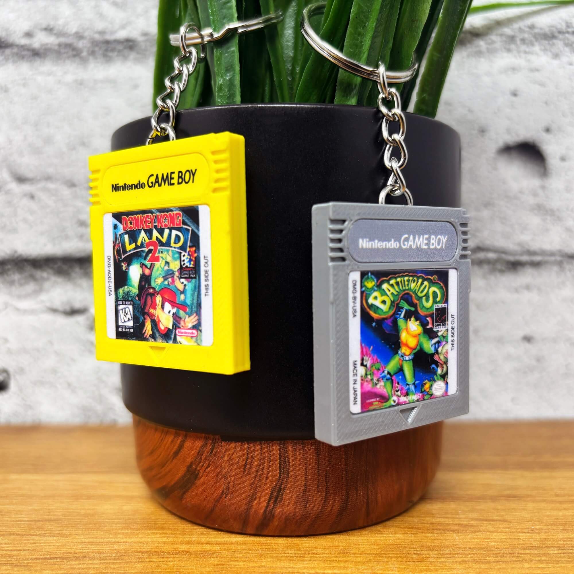 Gameboy Cartridge Keychains - BitsyLabs