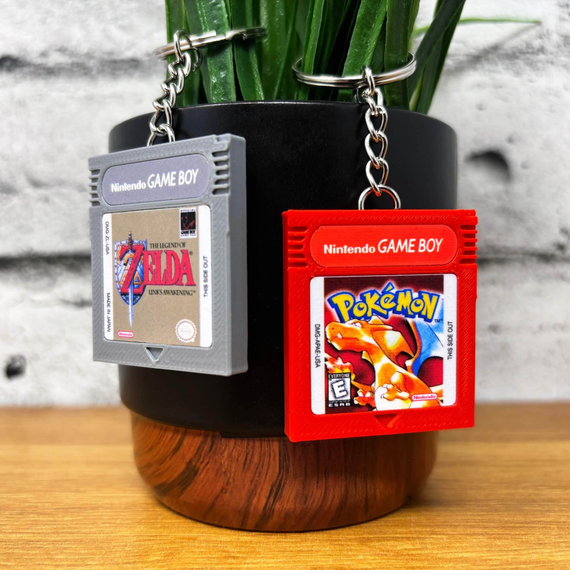 Gameboy Cartridge Keychains - BitsyLabs