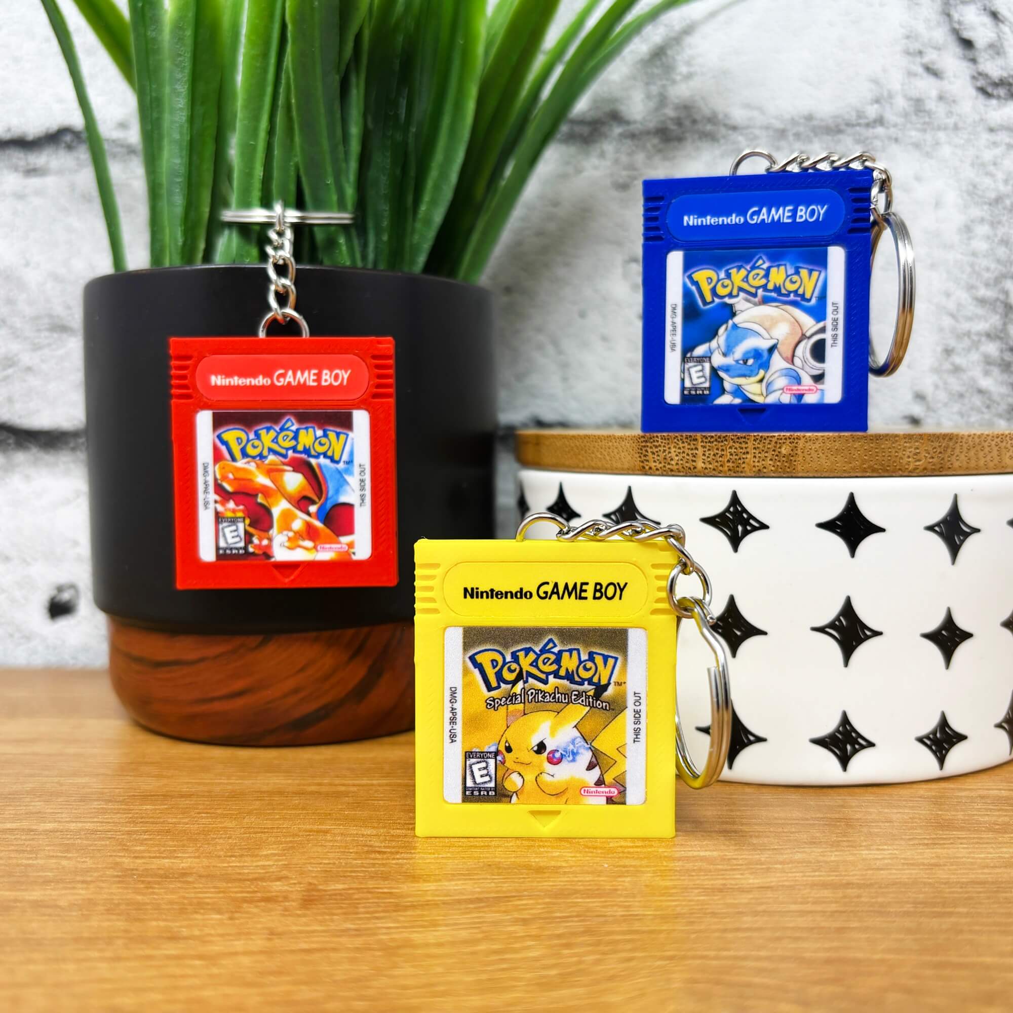 Gameboy Cartridge Keychains - BitsyLabs