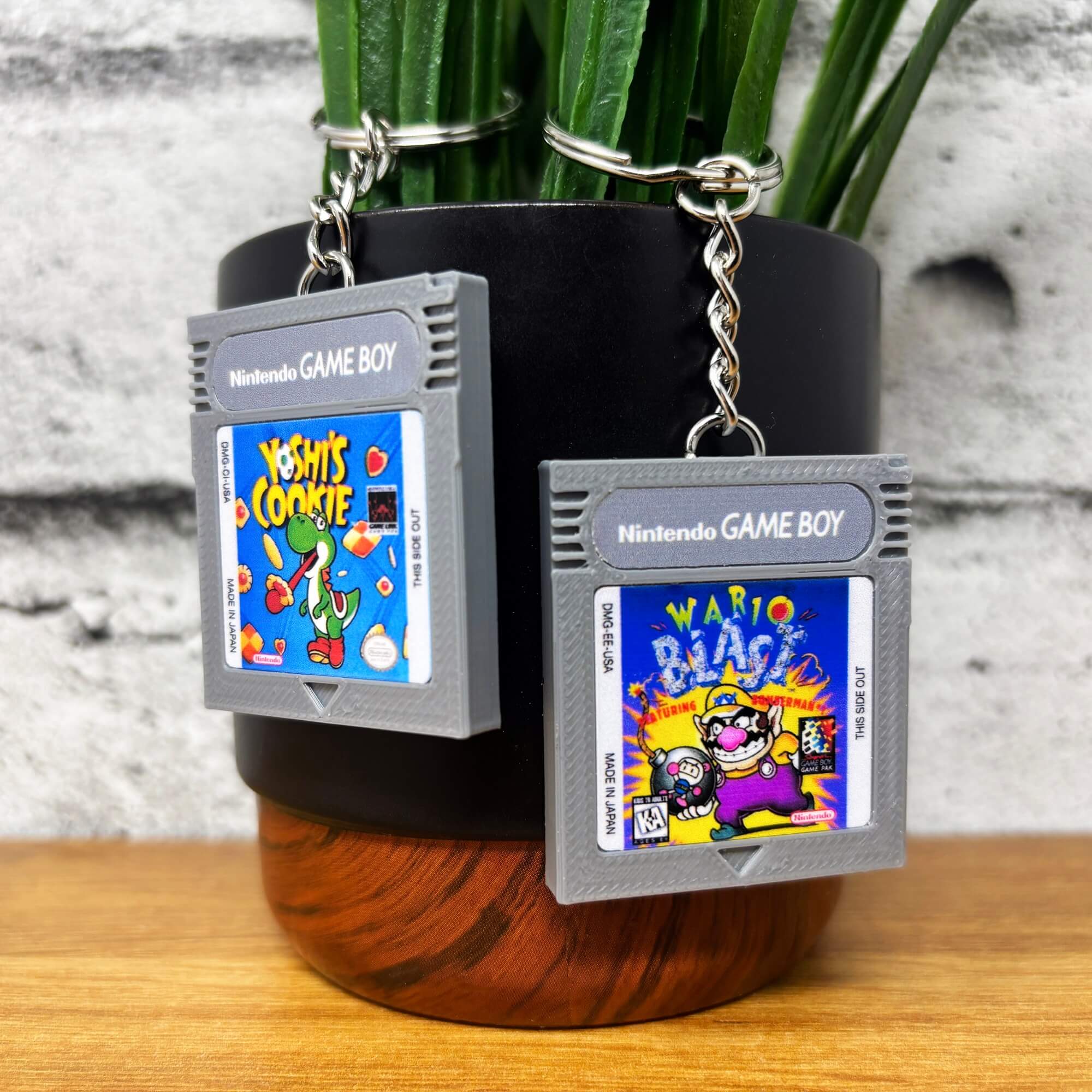 Gameboy Cartridge Keychains - BitsyLabs
