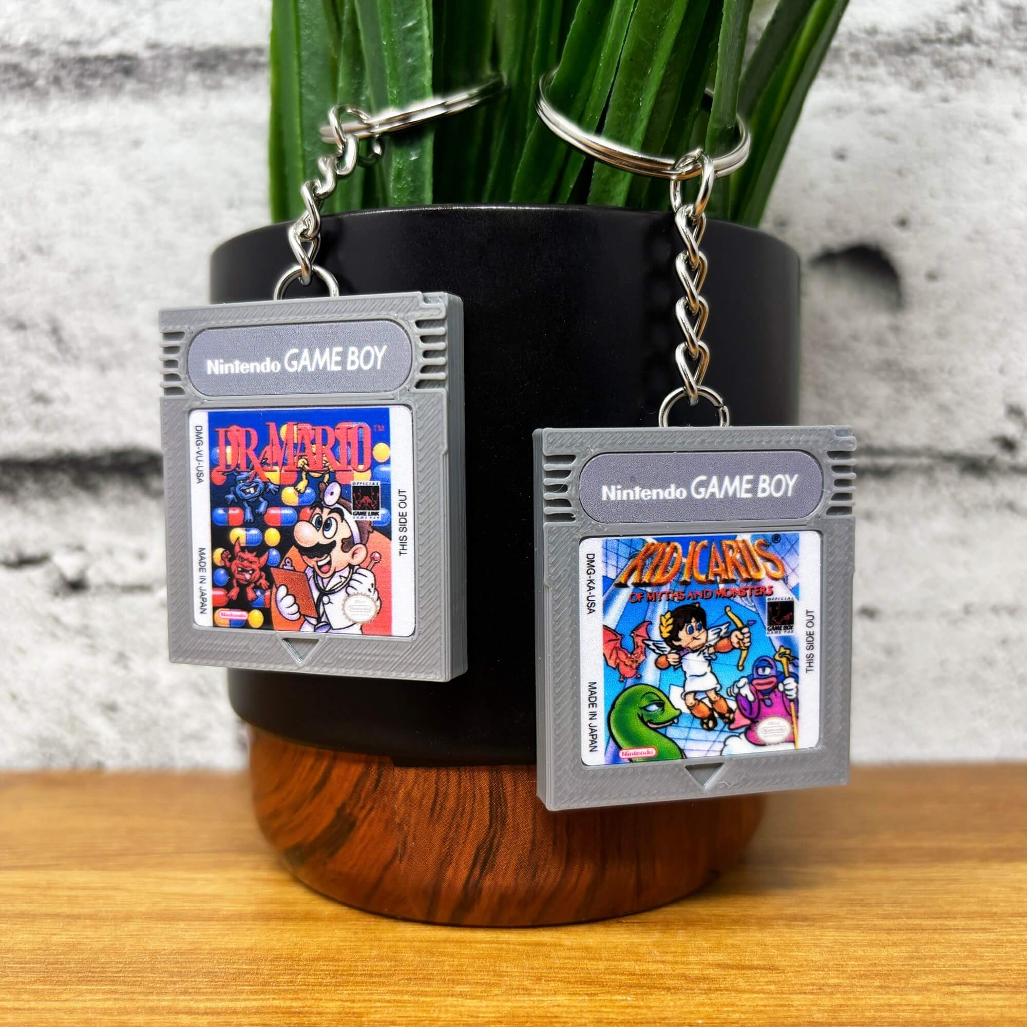 Gameboy Cartridge Keychains - BitsyLabs