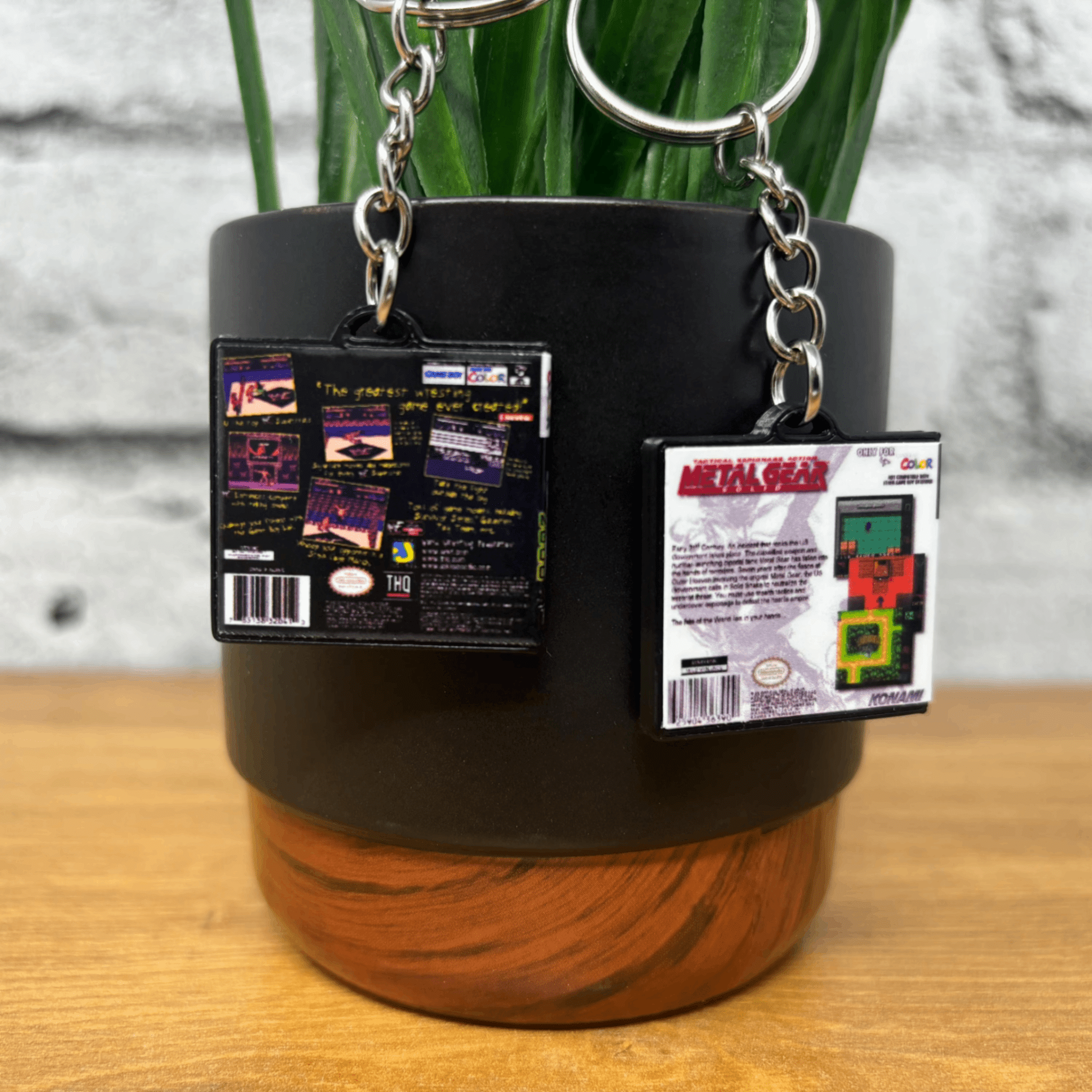 Gameboy Color Game Case Keychains - BitsyLabs