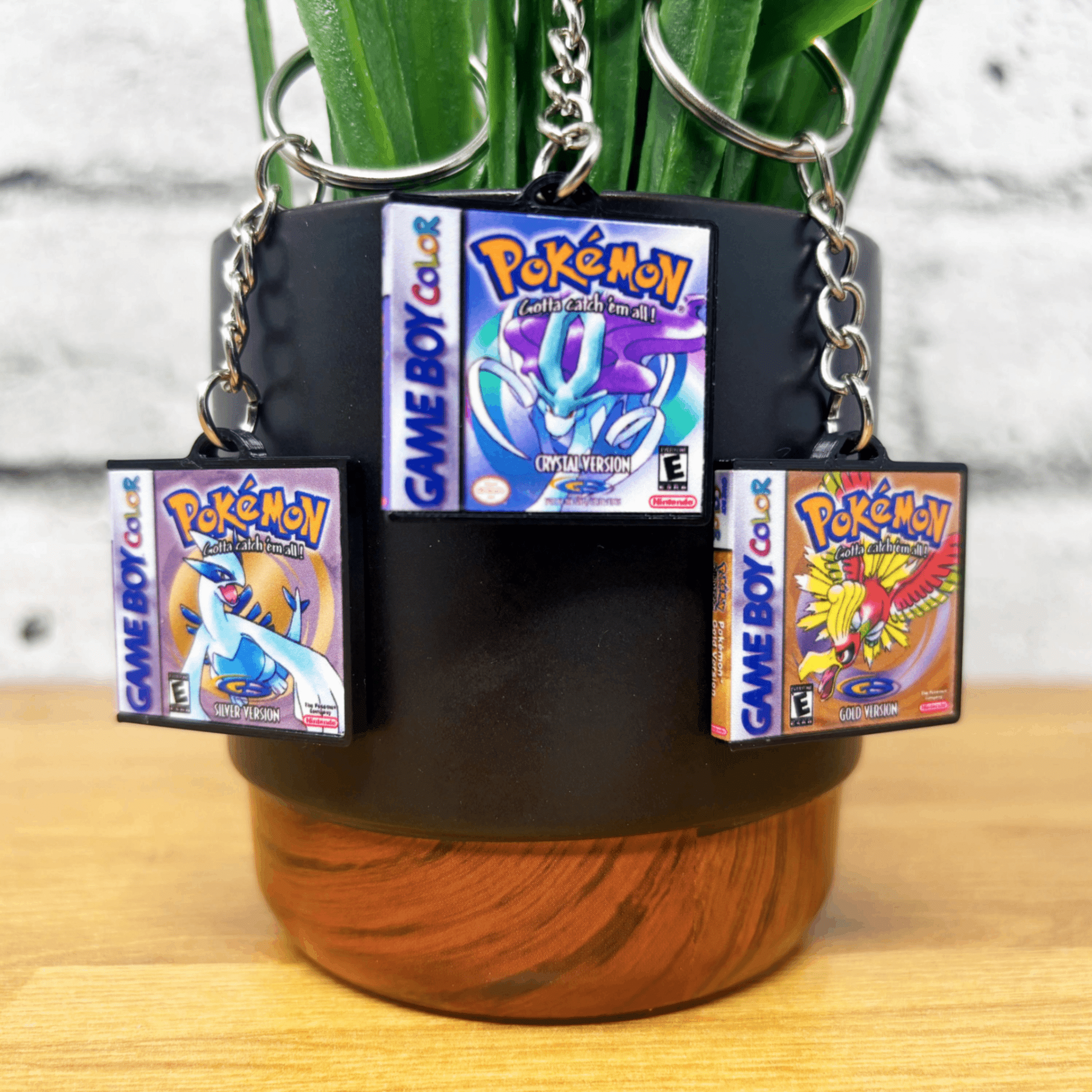 Gameboy Color Game Case Keychains - BitsyLabs