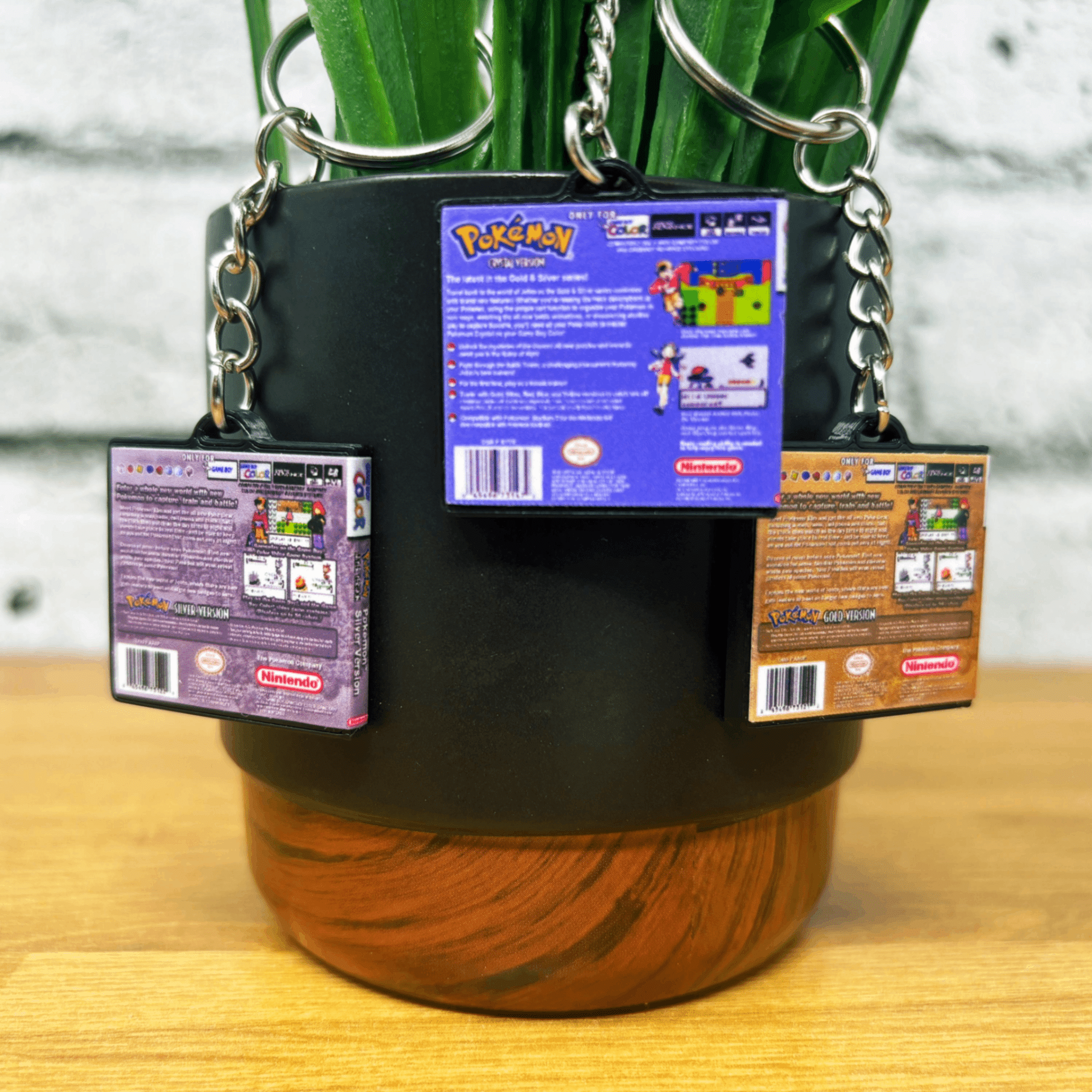 Gameboy Color Game Case Keychains - BitsyLabs