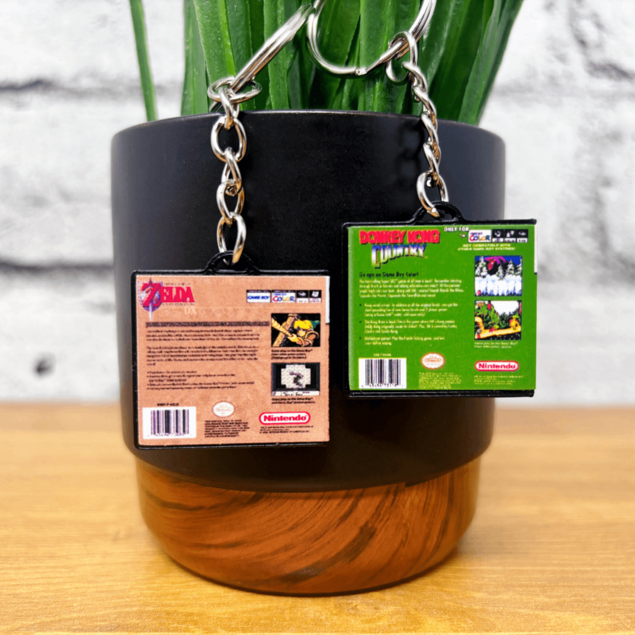 Gameboy Color Game Case Keychains - BitsyLabs