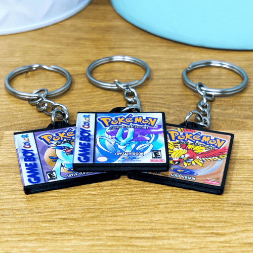 Gameboy Color Game Case Keychains - BitsyLabs