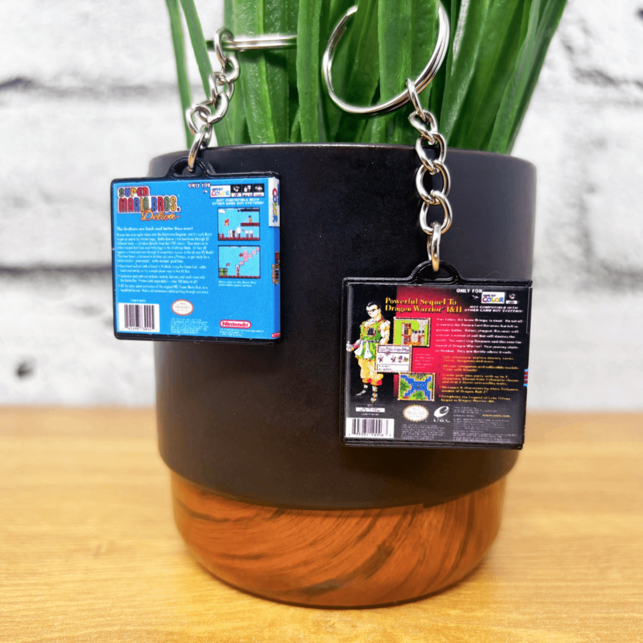 Gameboy Color Game Case Keychains - BitsyLabs