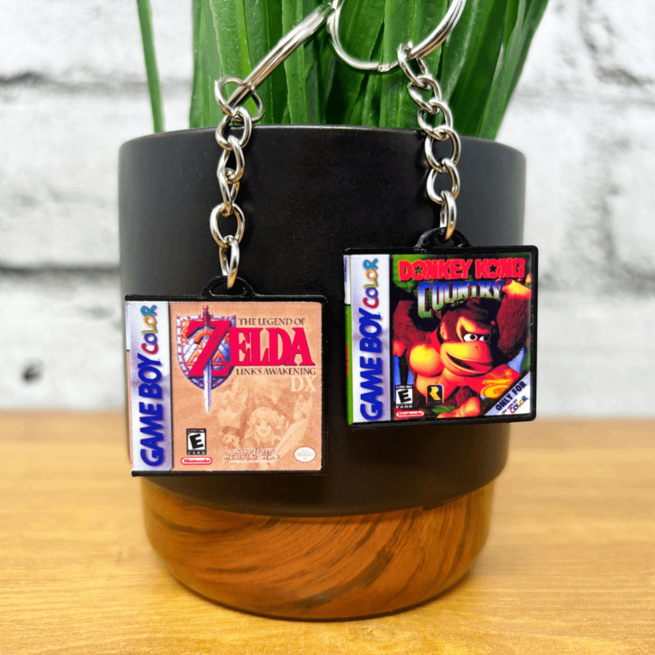 Gameboy Color Game Case Keychains - BitsyLabs