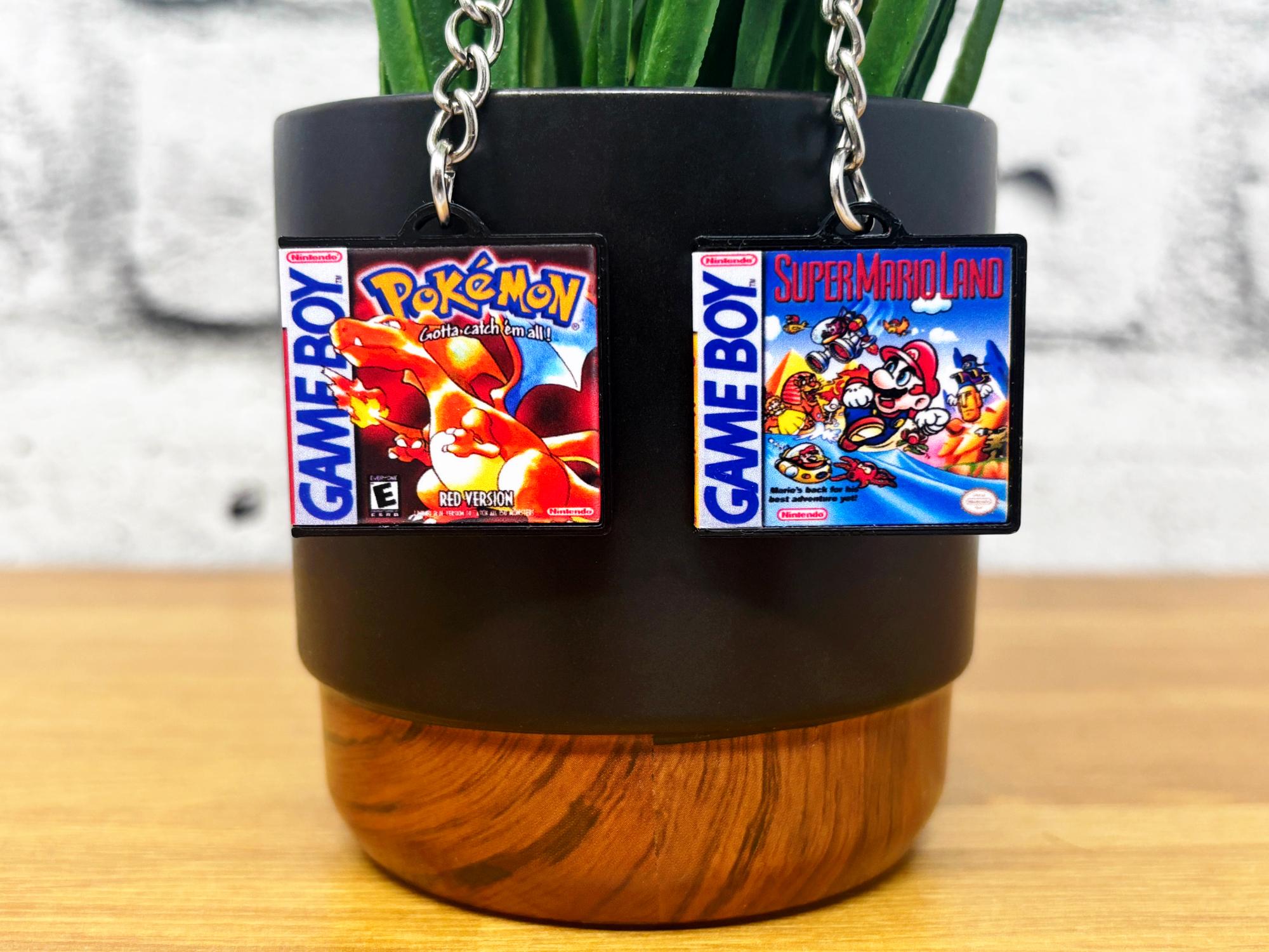 Gameboy Game Case Keychains - BitsyLabs