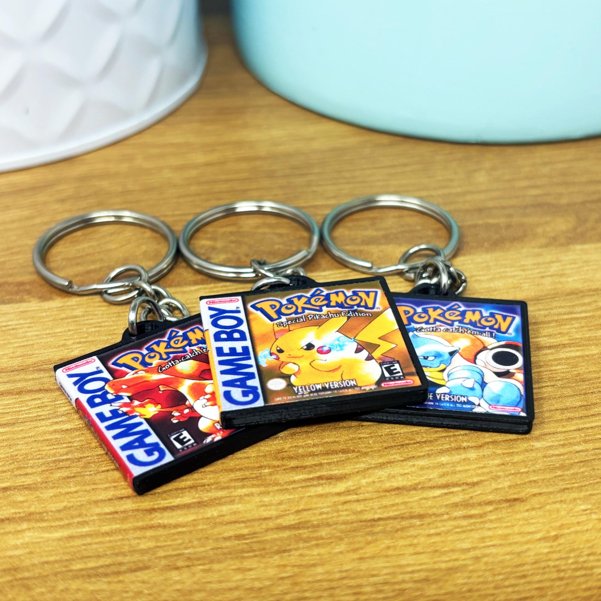 Gameboy Game Case Keychains - BitsyLabs