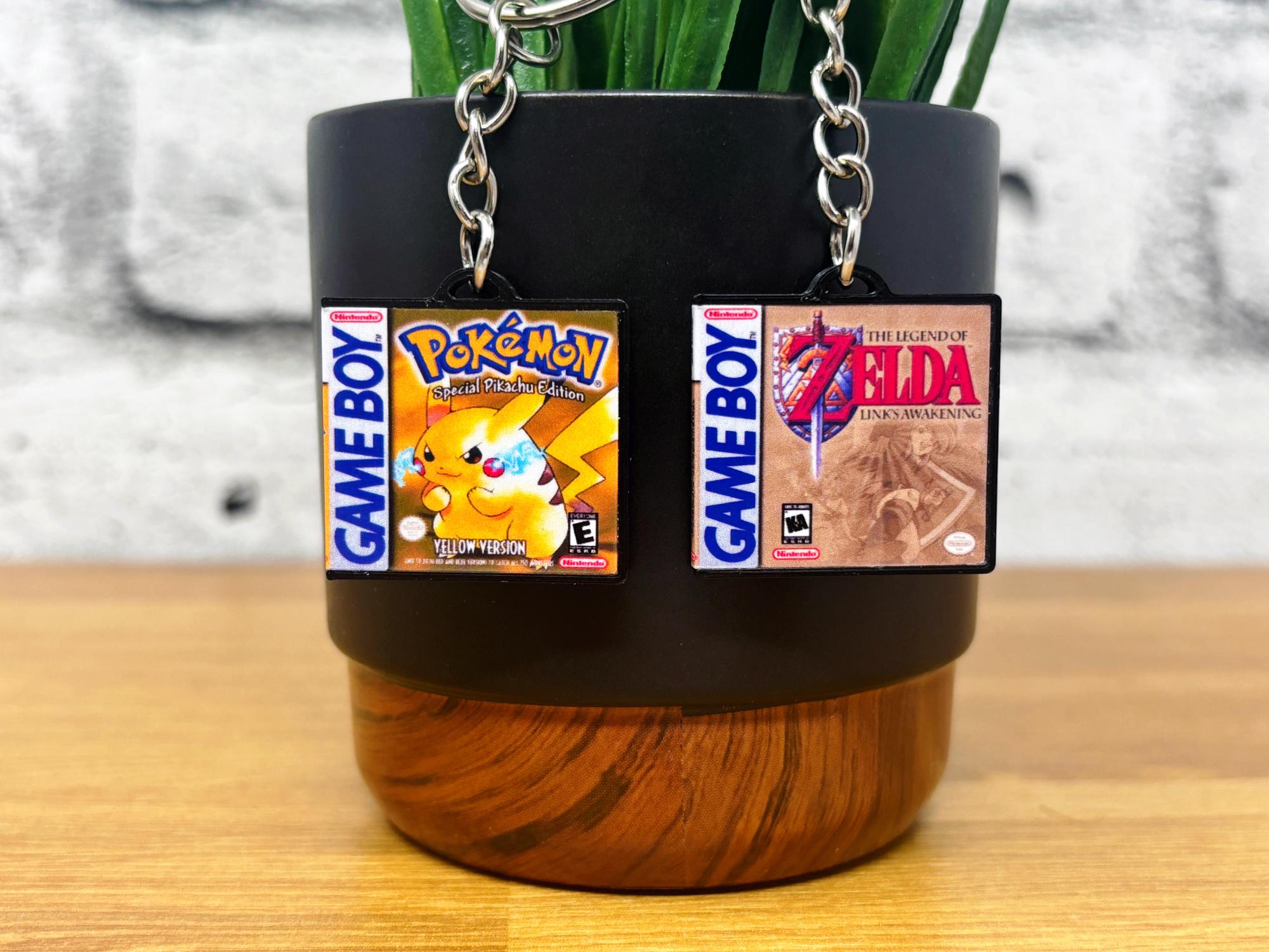 Gameboy Game Case Keychains - BitsyLabs