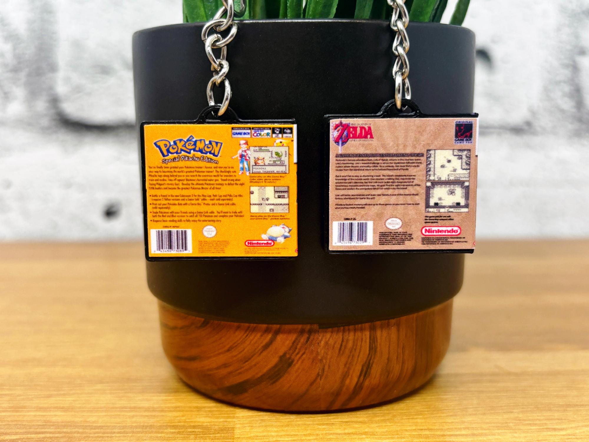 Gameboy Game Case Keychains - BitsyLabs
