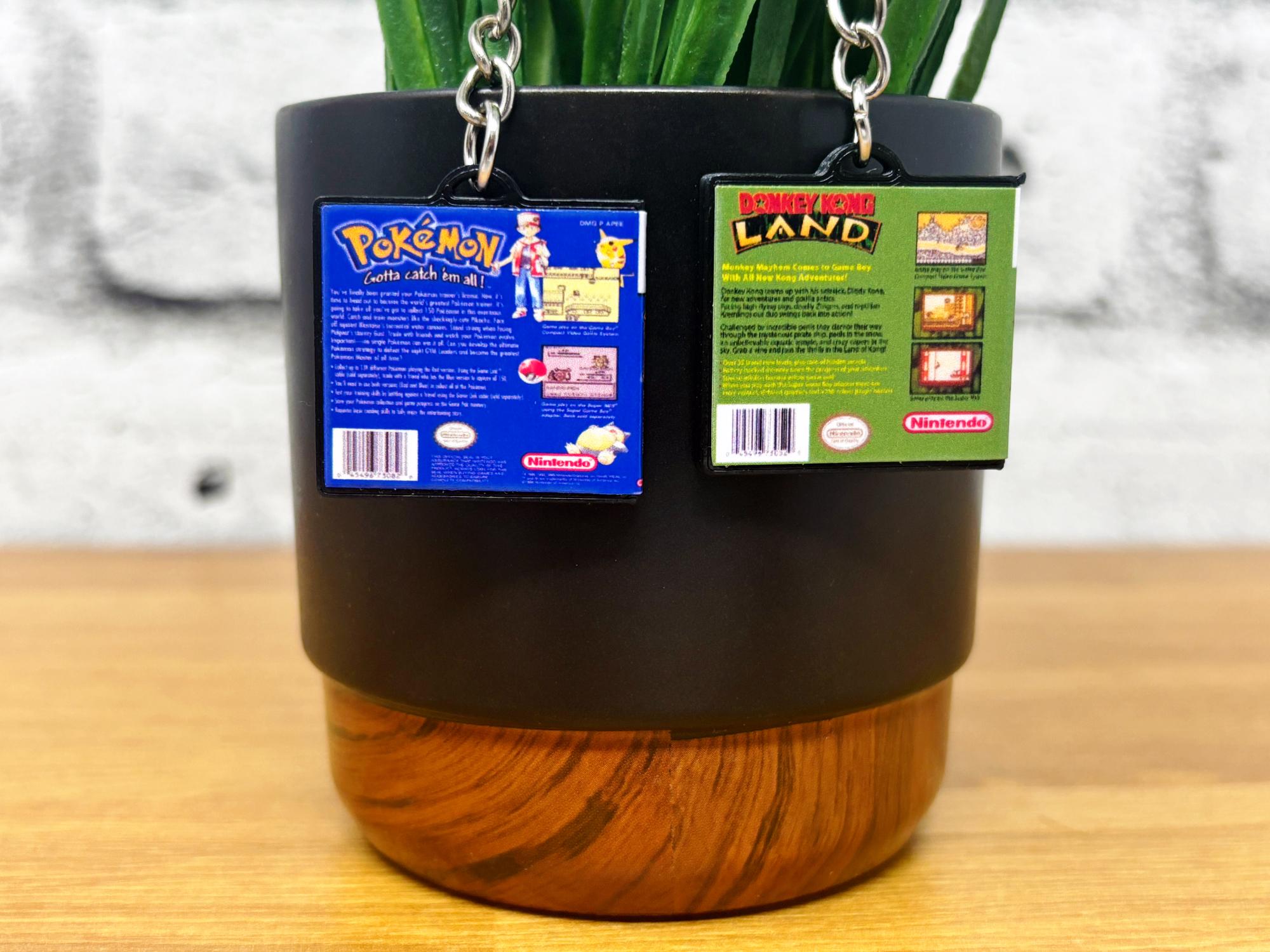 Gameboy Game Case Keychains - BitsyLabs