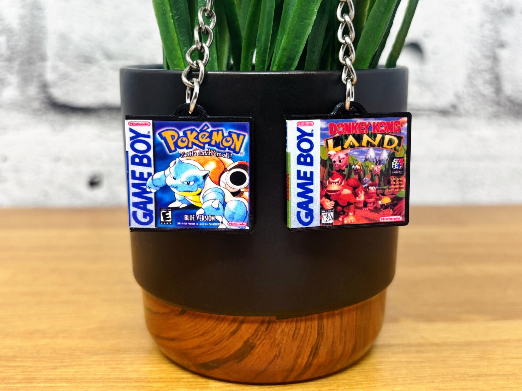 Gameboy Game Case Keychains - BitsyLabs