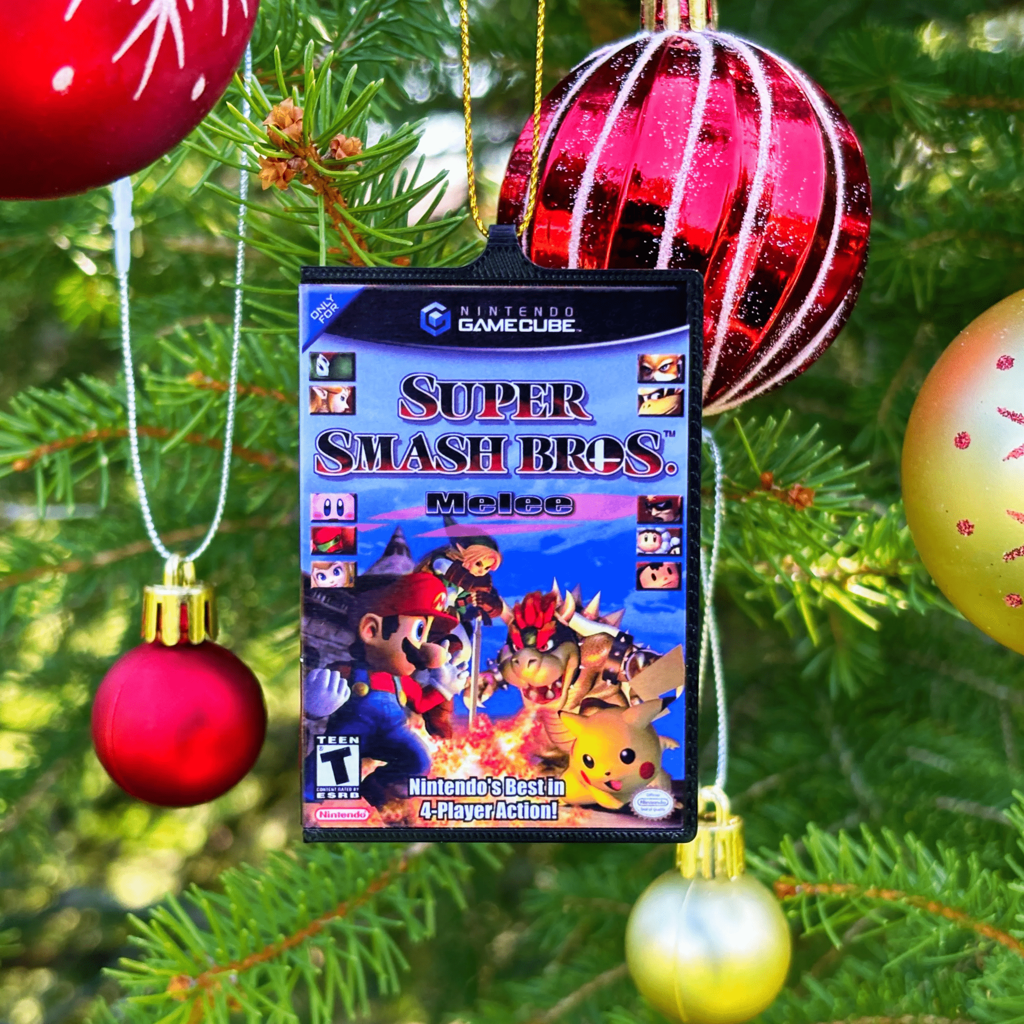 Gamecube Christmas Ornaments - BitsyLabs