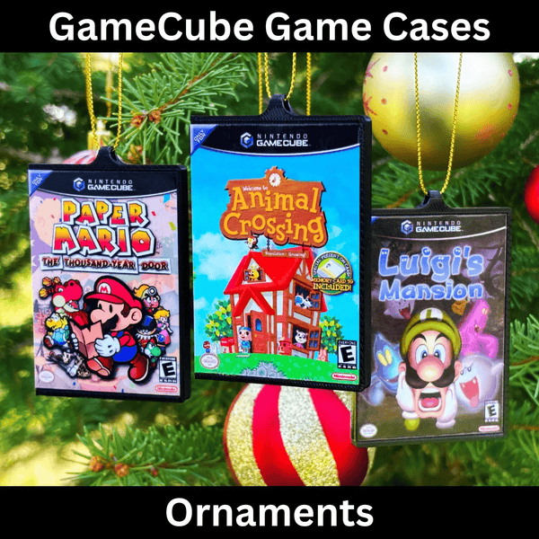 Gamecube Christmas Ornaments - BitsyLabs