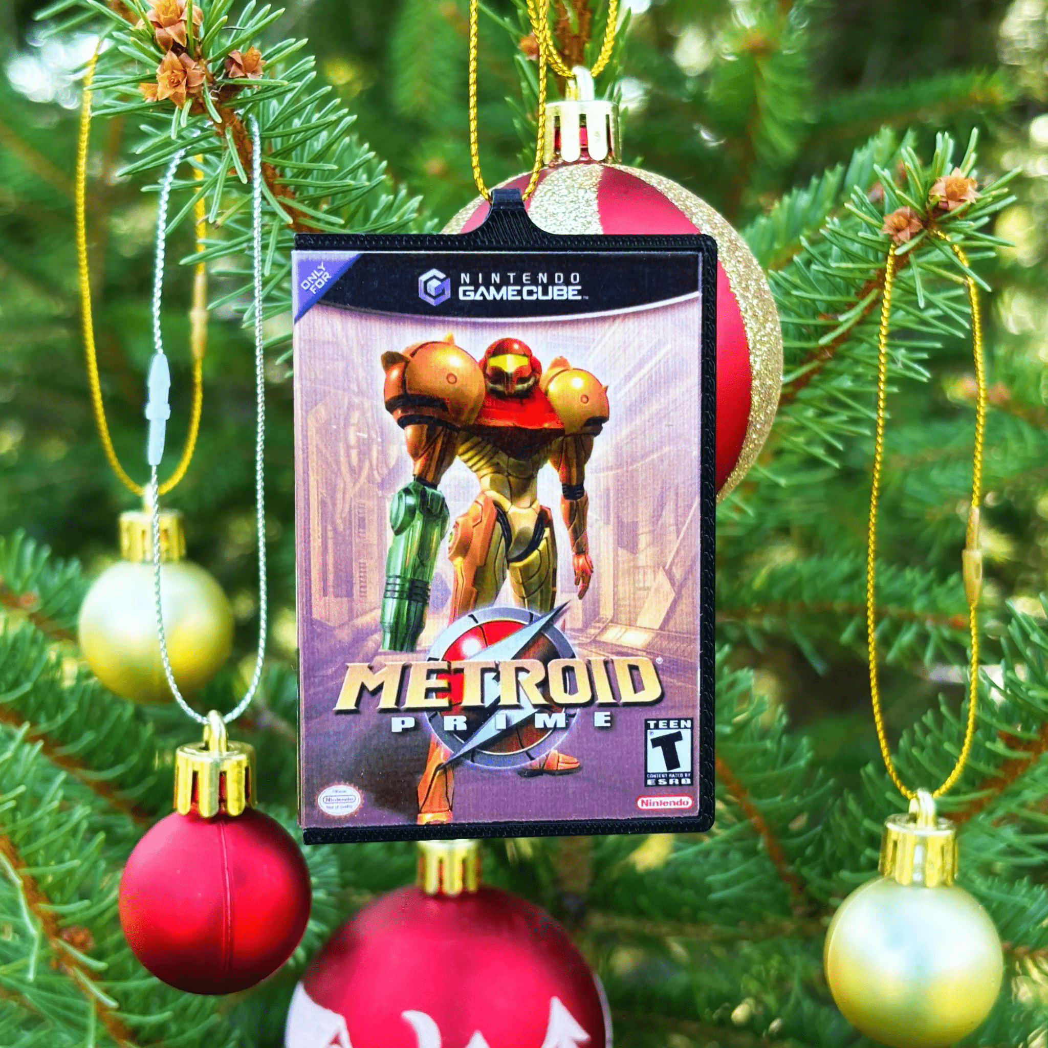 Gamecube Christmas Ornaments - BitsyLabs