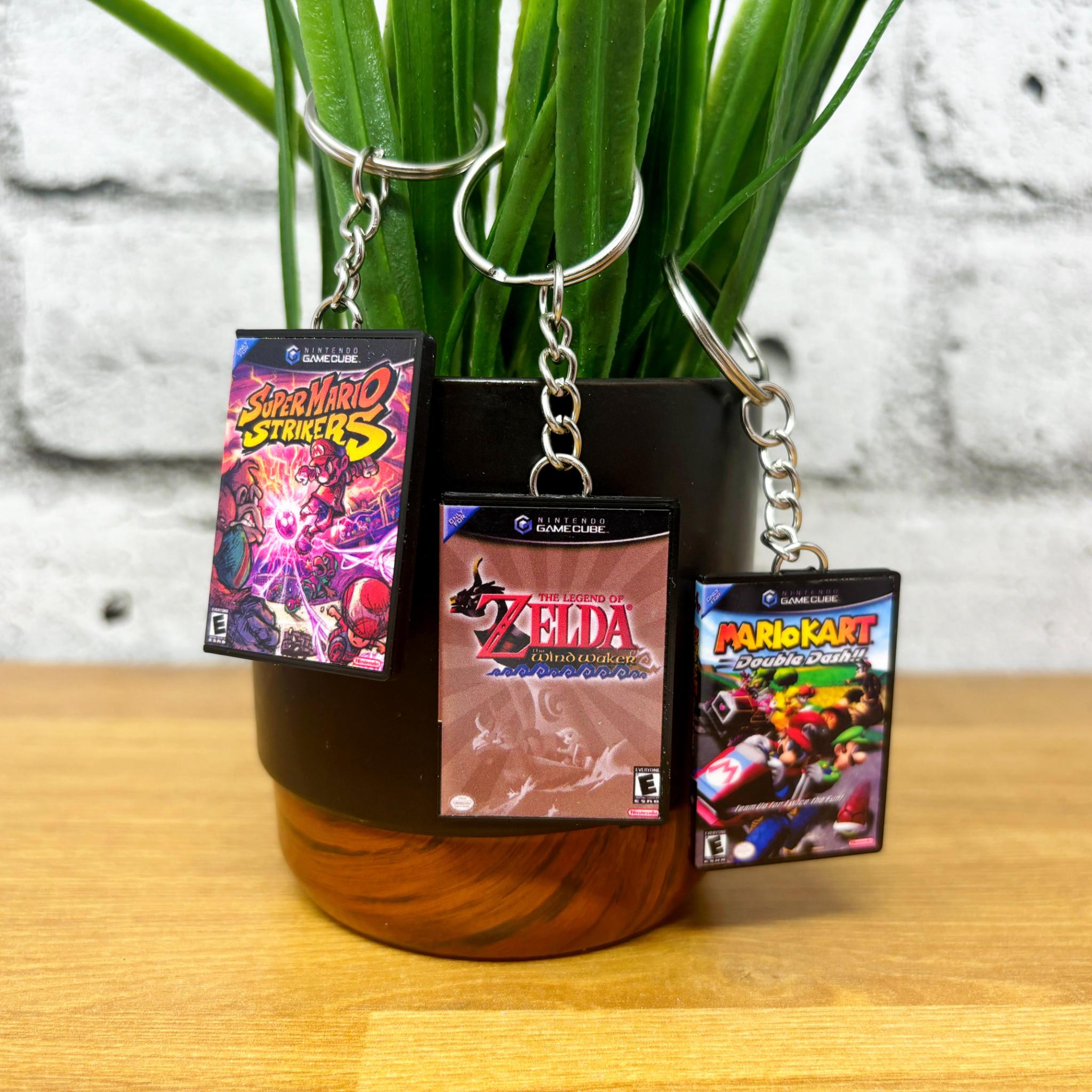 Gamecube Game Case Keychains - BitsyLabs