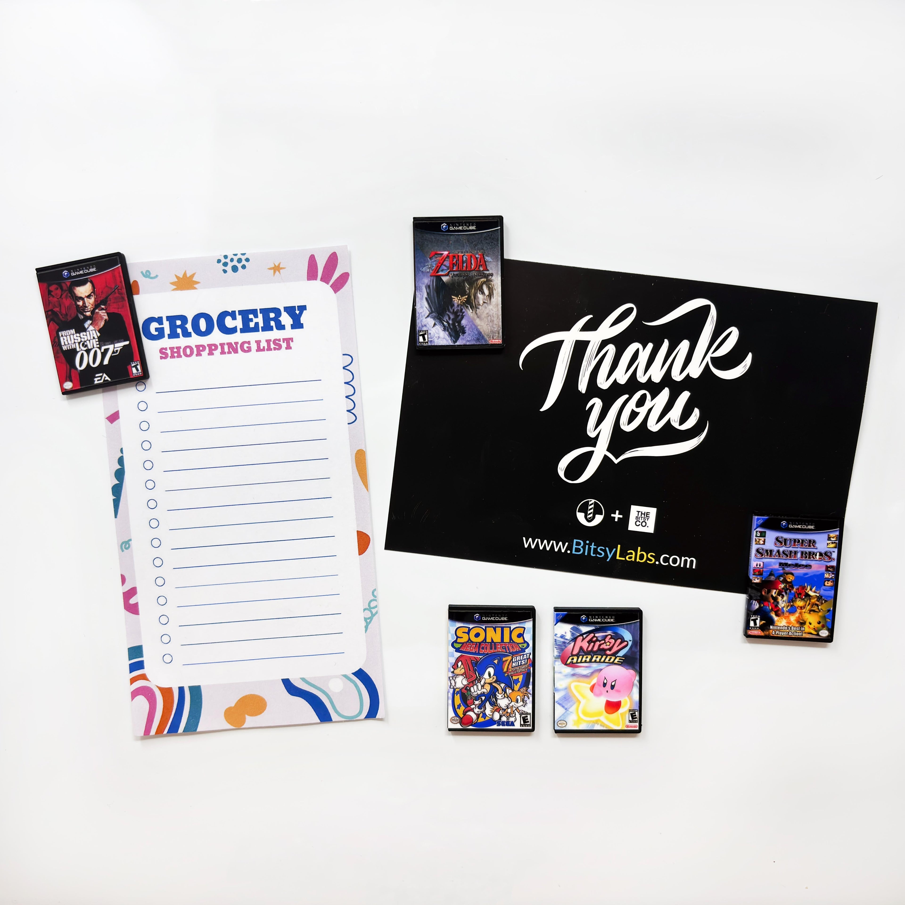 GameCube Game Magnets (Small) - BitsyLabs