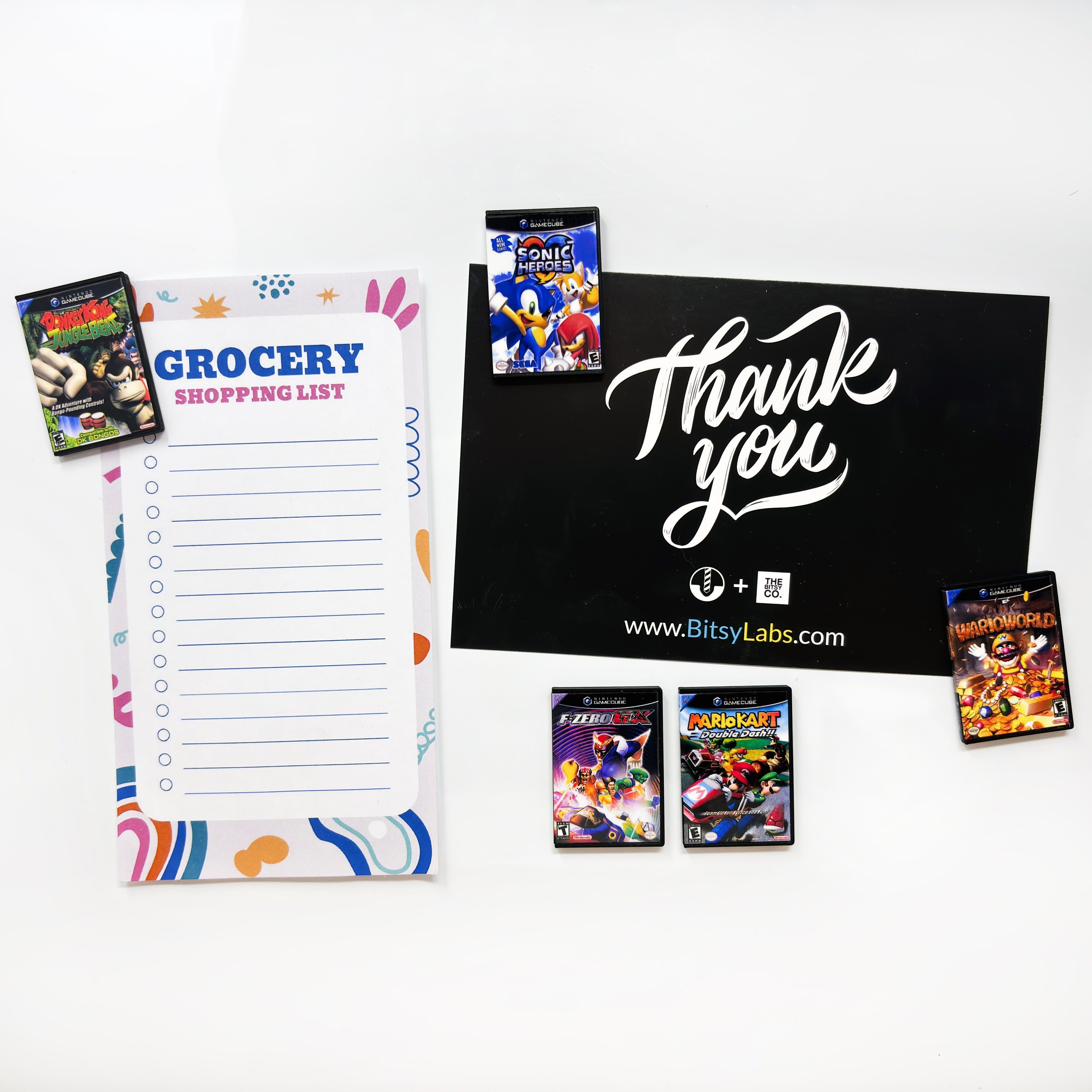 GameCube Game Magnets (Small) - BitsyLabs