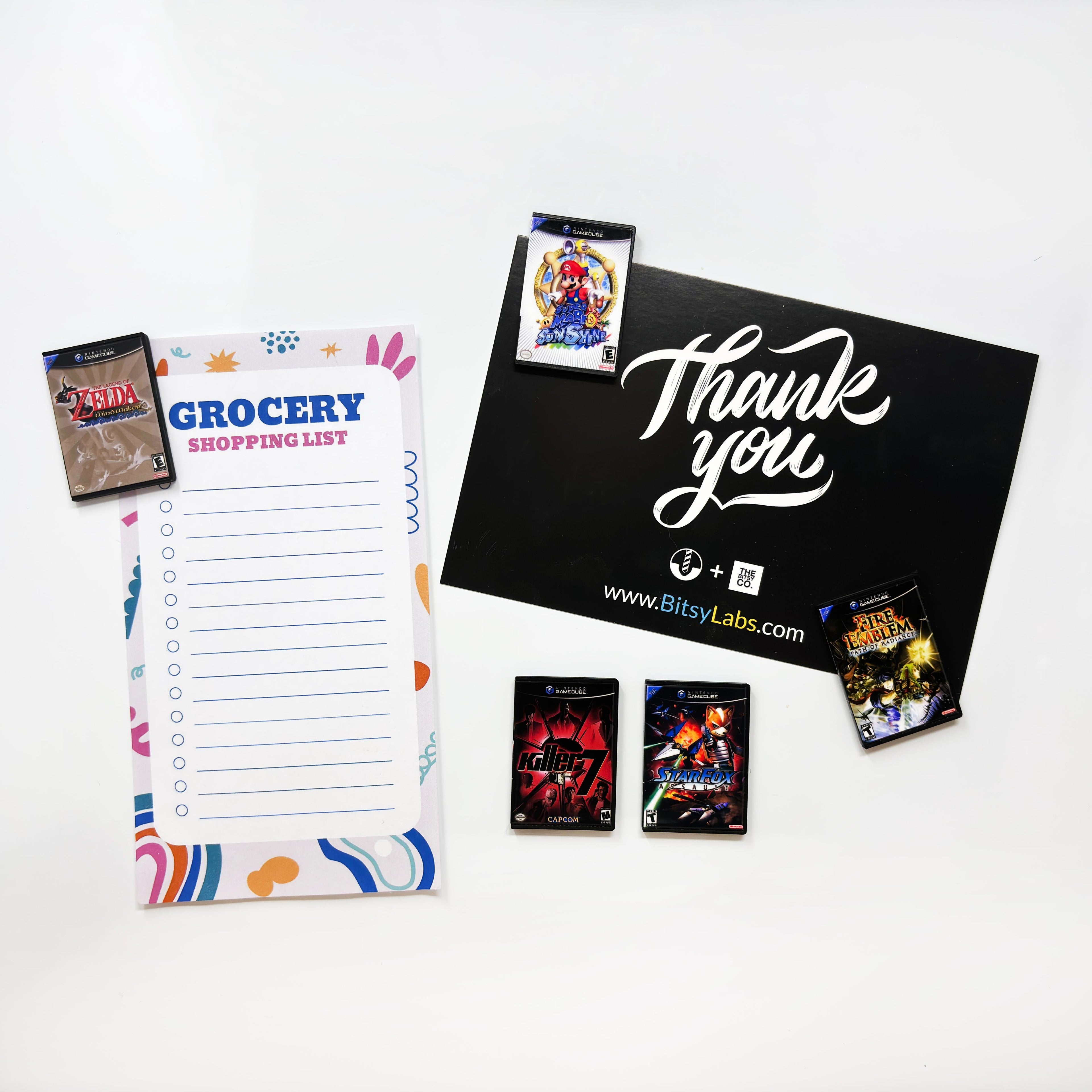 GameCube Game Magnets (Small) - BitsyLabs