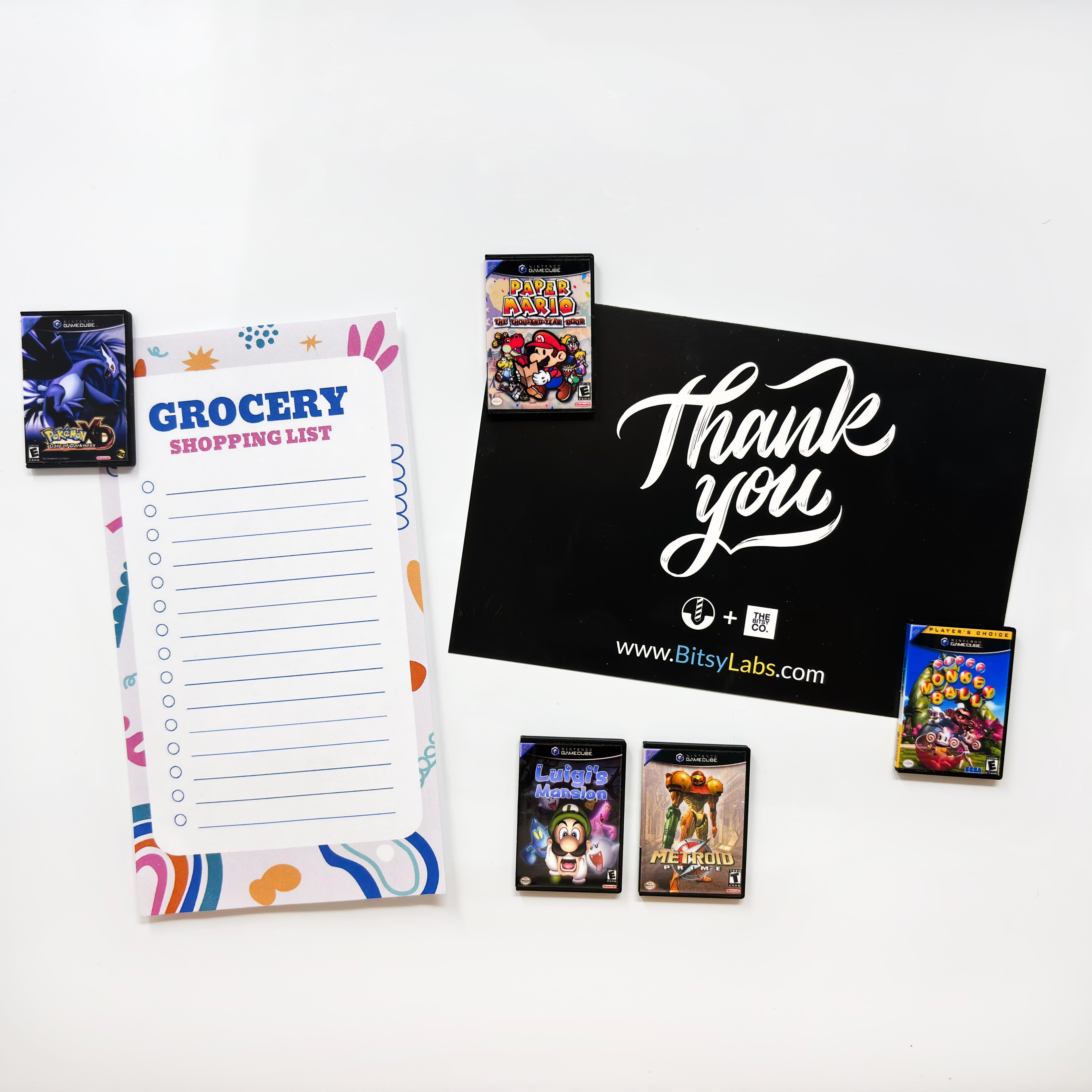 GameCube Game Magnets (Small) - BitsyLabs