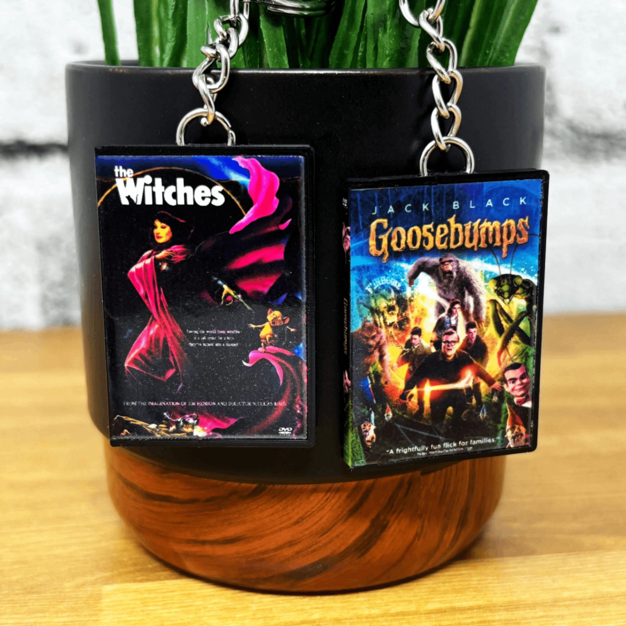 Halloween Movies Keychains - BitsyLabs
