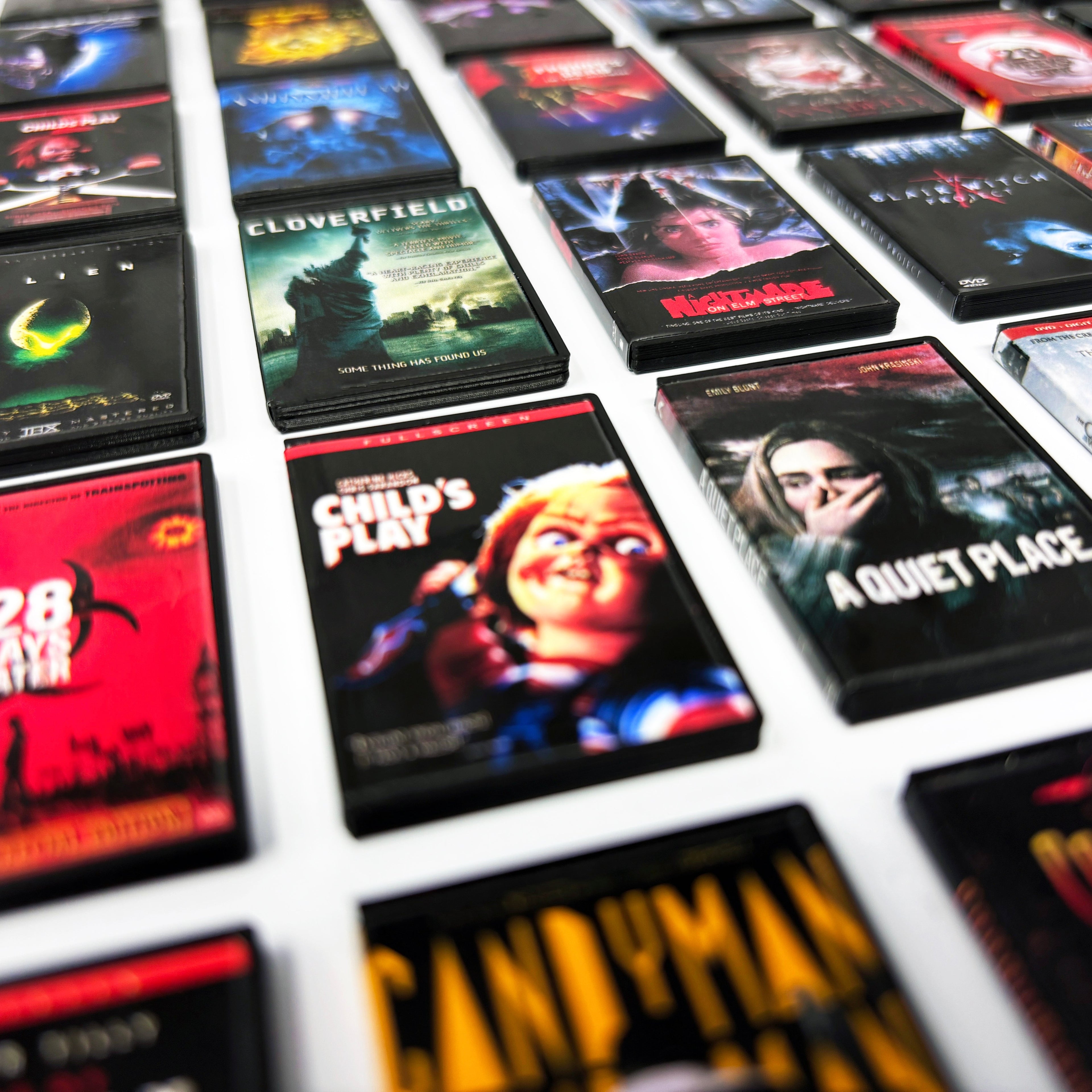 Horror Movies ( - C) DVD Magnets (Small) - BitsyLabs
