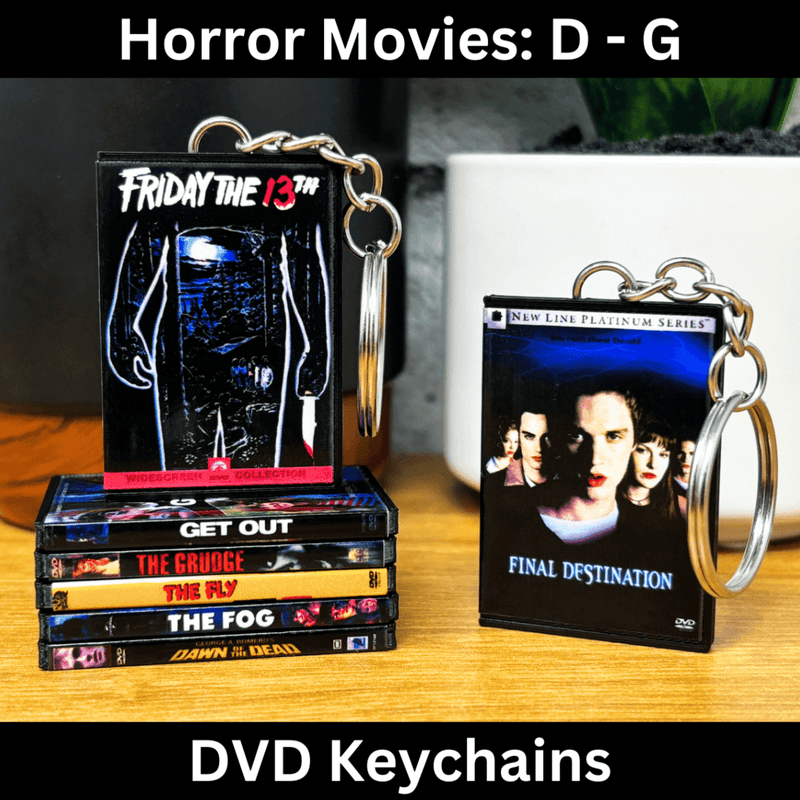 Horror Movies (D - G) Keychains - BitsyLabs