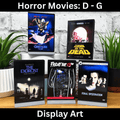 Horror Movies Display Art (D - G) XXL - BitsyLabs