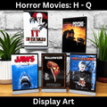 Horror Movies Display Art (H - Q) XXL - BitsyLabs