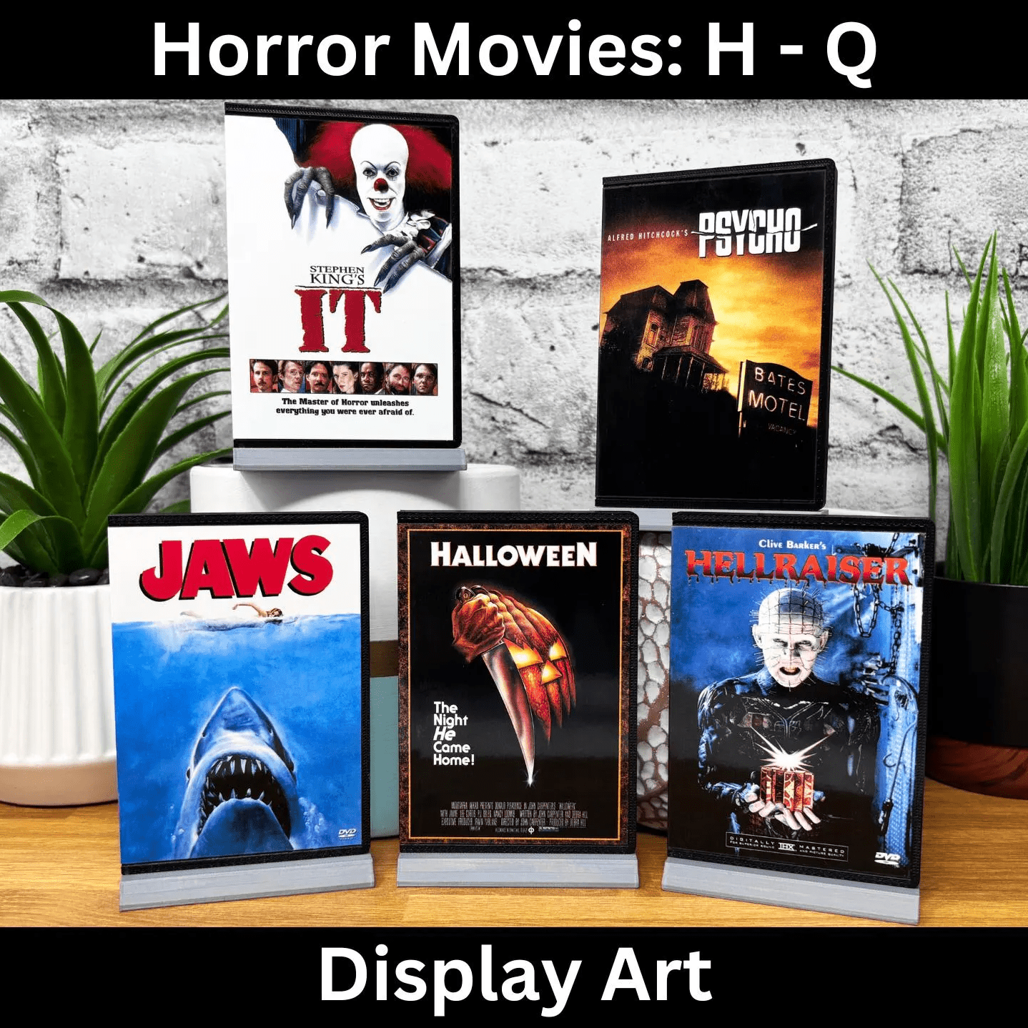 Horror Movies Display Art (H - Q) XXL - BitsyLabs